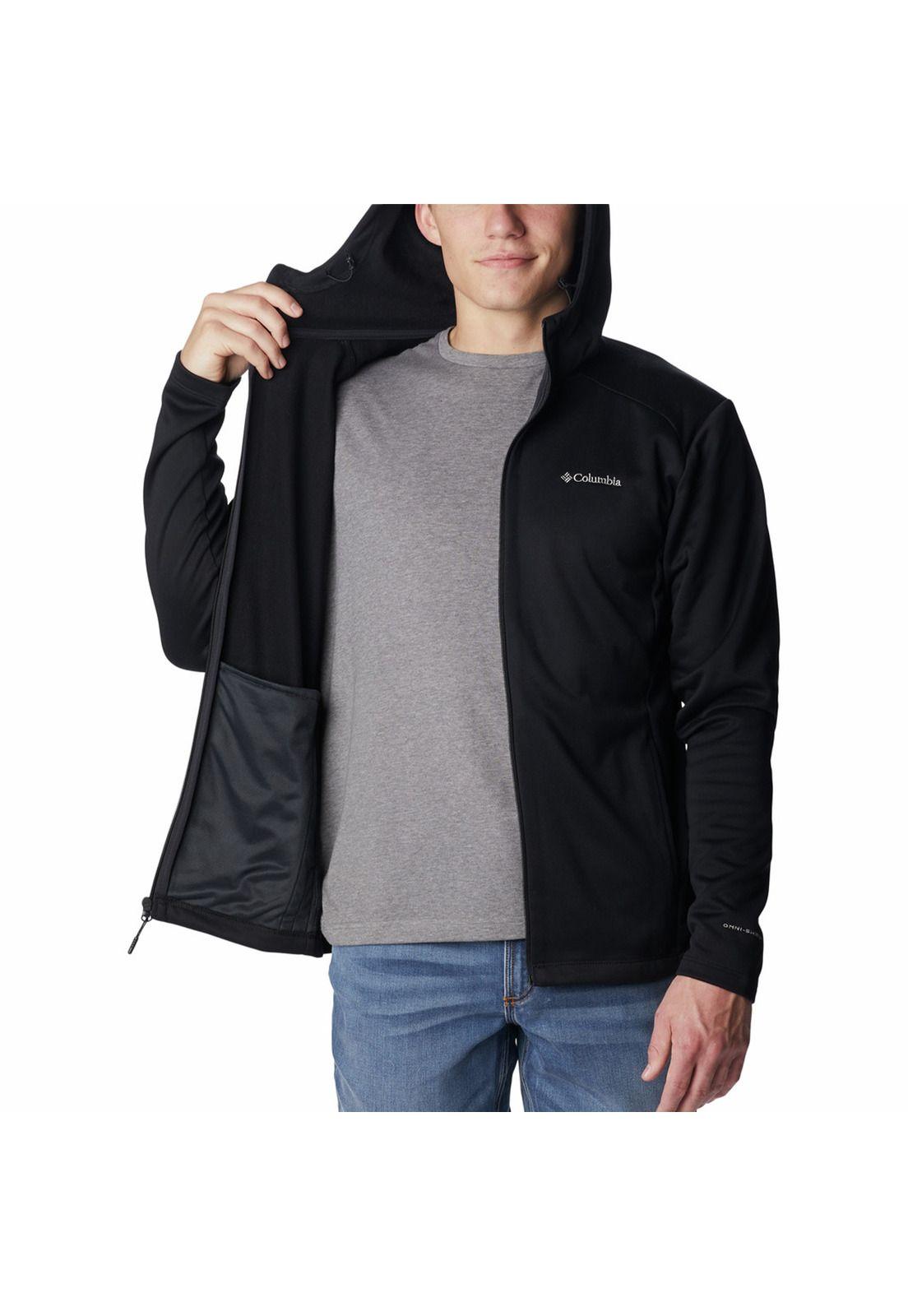 Polerón Hombre Canyon Gate Full Zip Negro-3