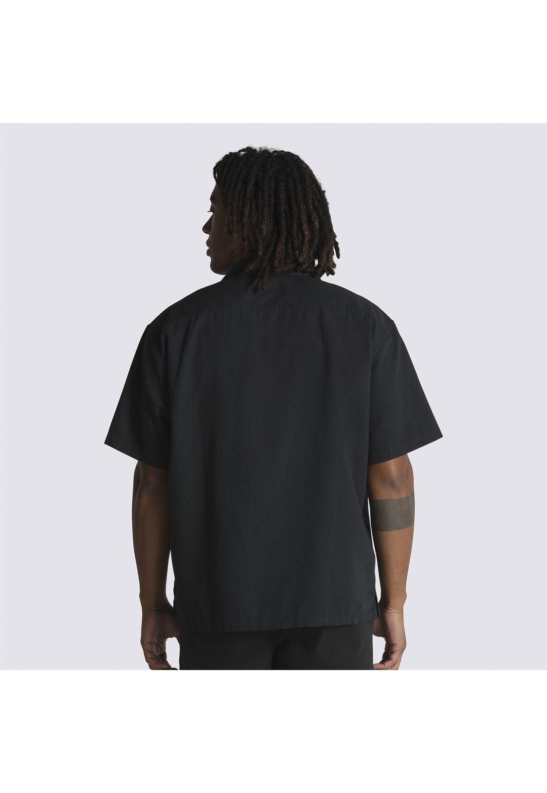 Polera Manga Corta Strawberry Negro Hombre-1