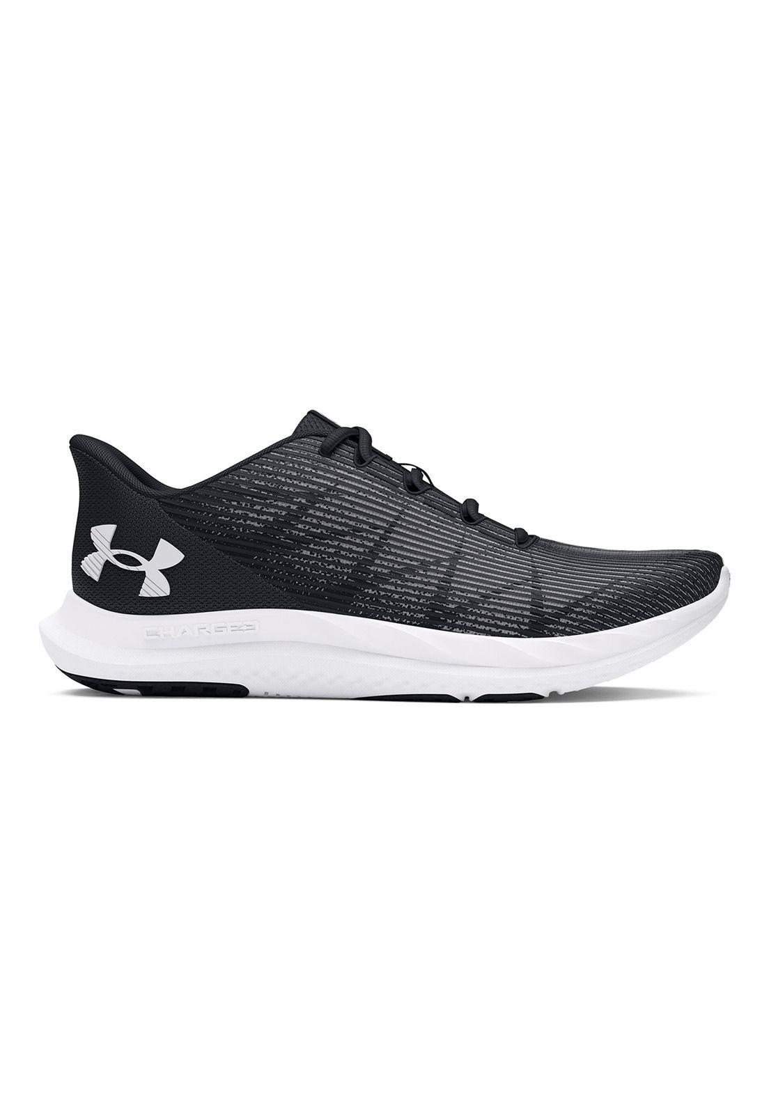 Zapatillas correr UA Sonic hombre Negro-0