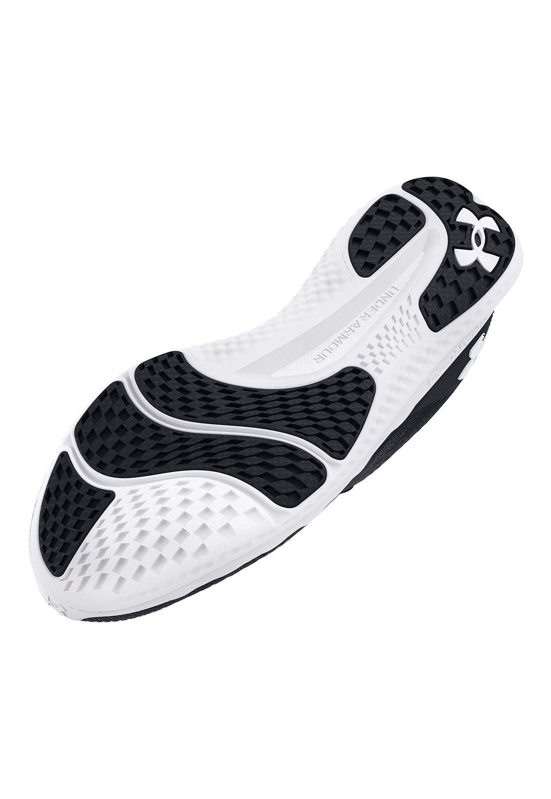 Zapatillas correr UA Sonic hombre Negro-3