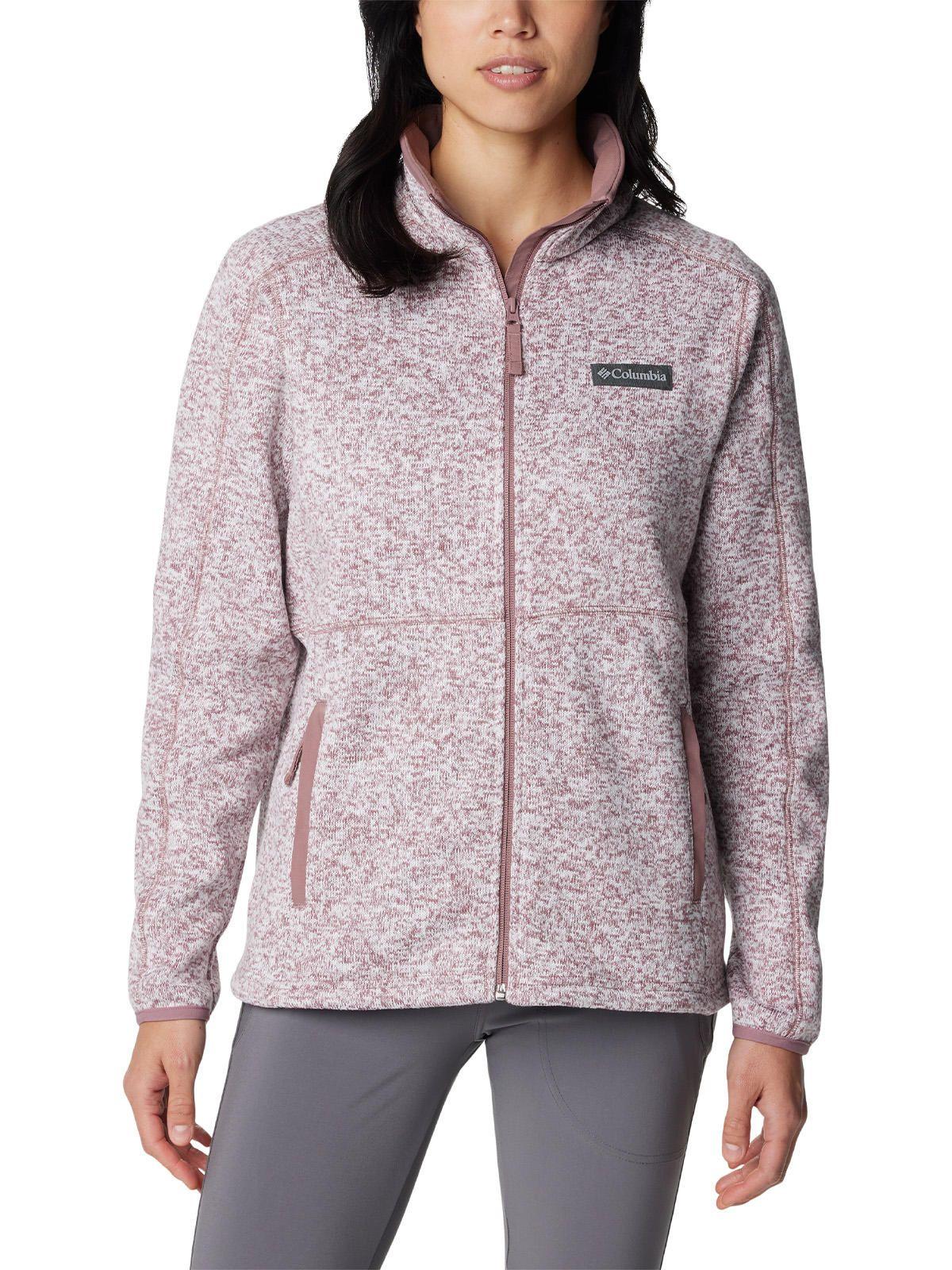 Polar Mujer W Sweater Weather Full Zip Morado-0