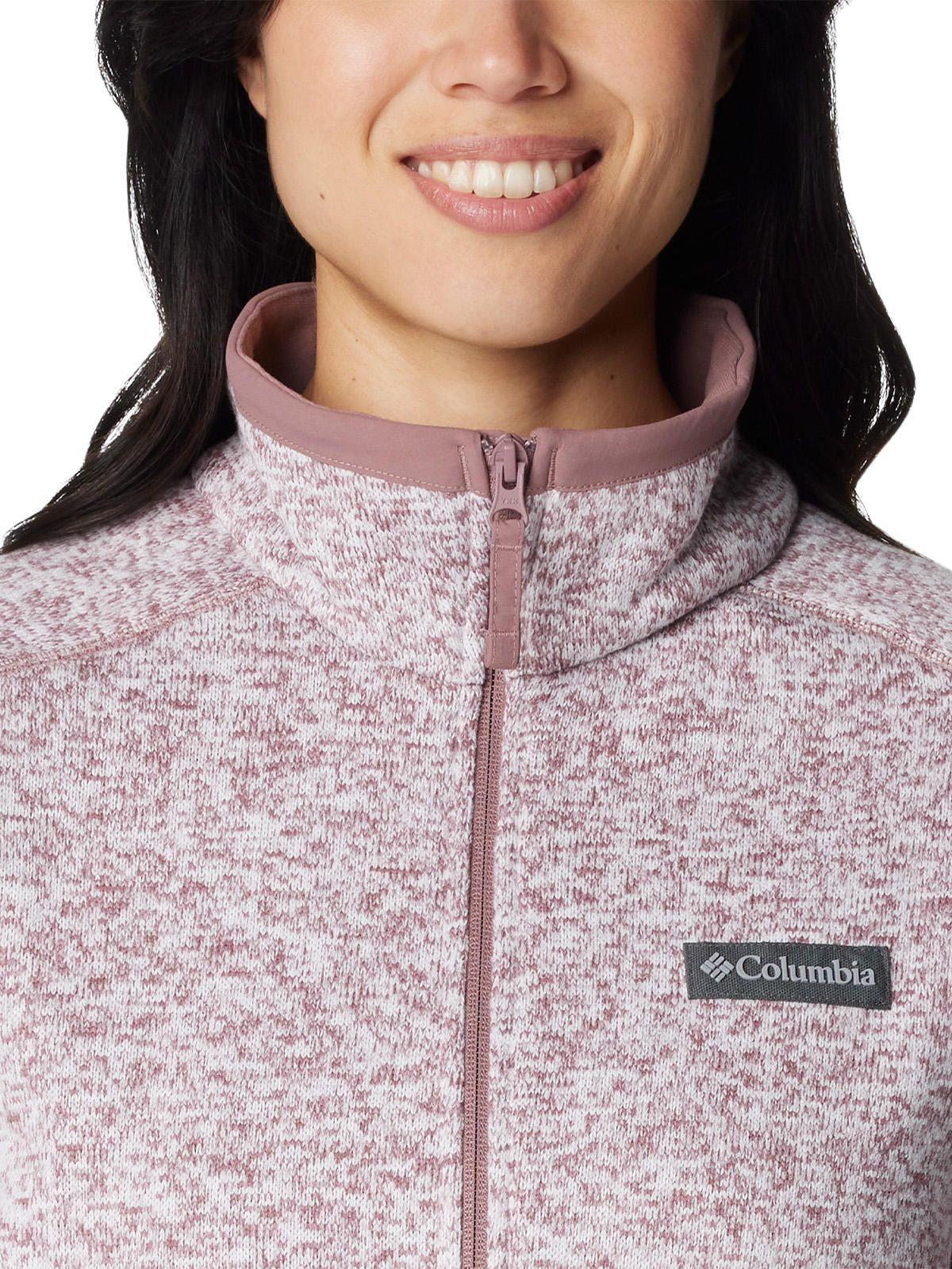 Polar Mujer W Sweater Weather Full Zip Morado-3