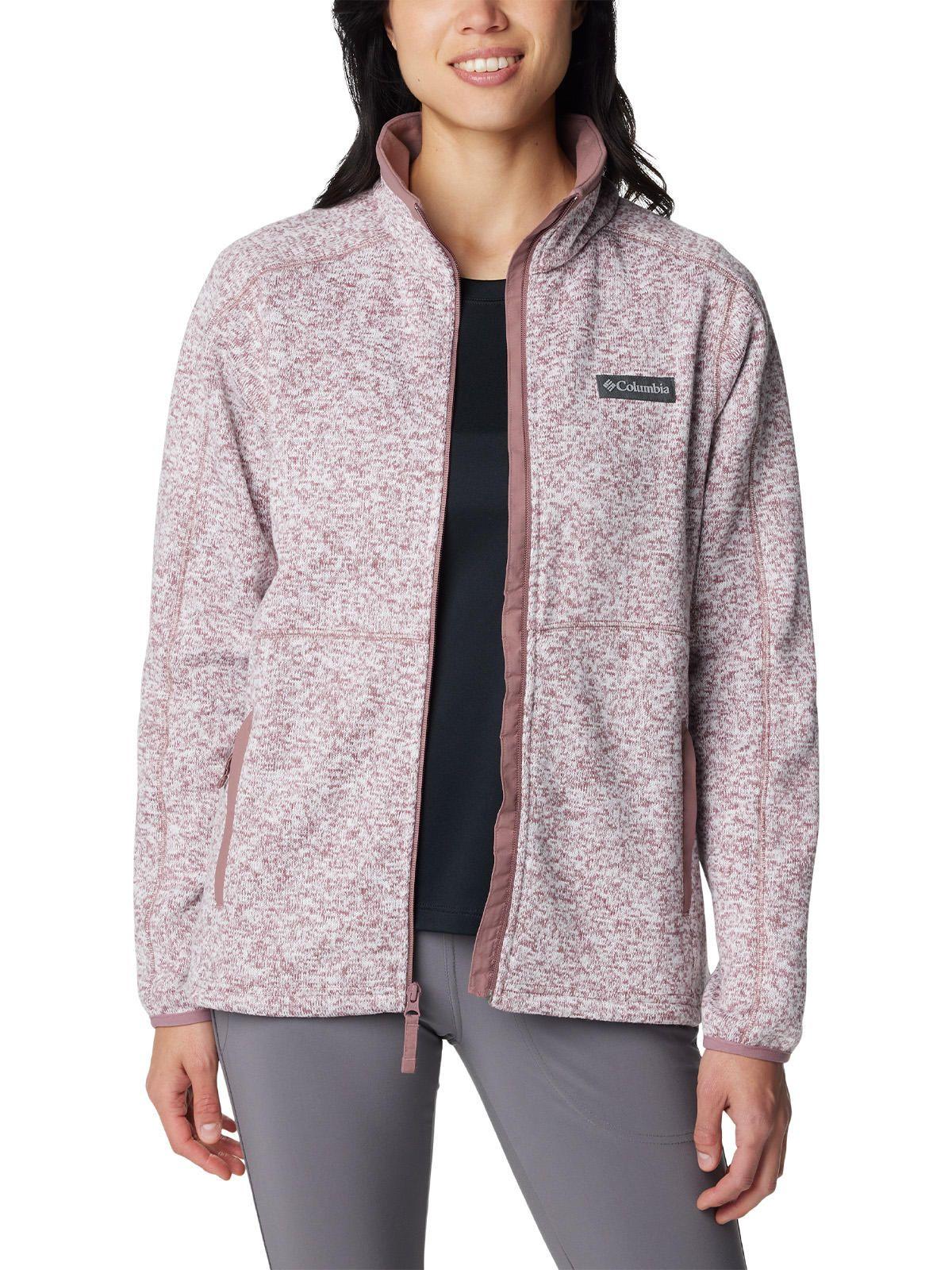 Polar Mujer W Sweater Weather Full Zip Morado-6