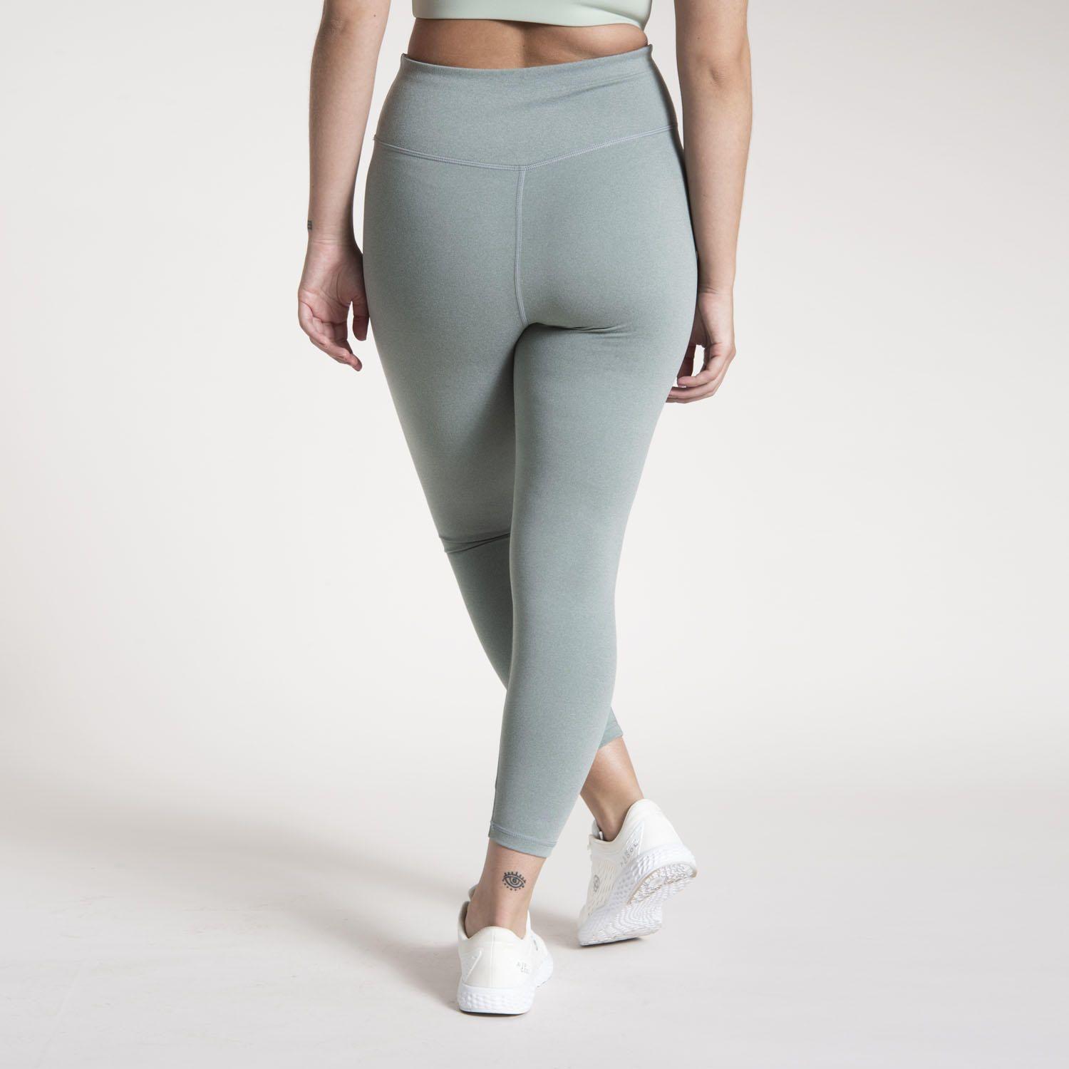 Calzas Mujer Train Hr Ankle Verde-2