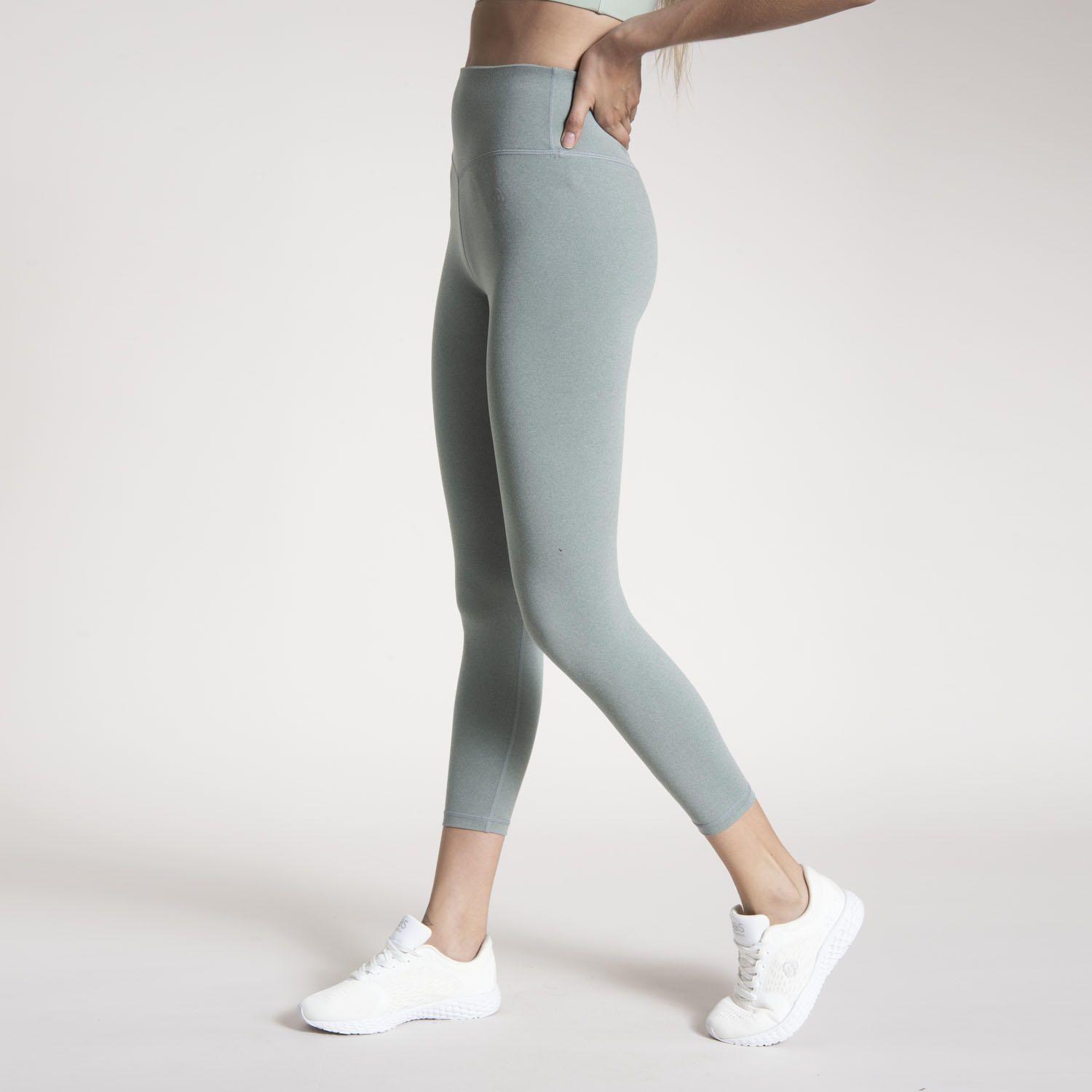 Calzas Mujer Train Hr Ankle Verde-4