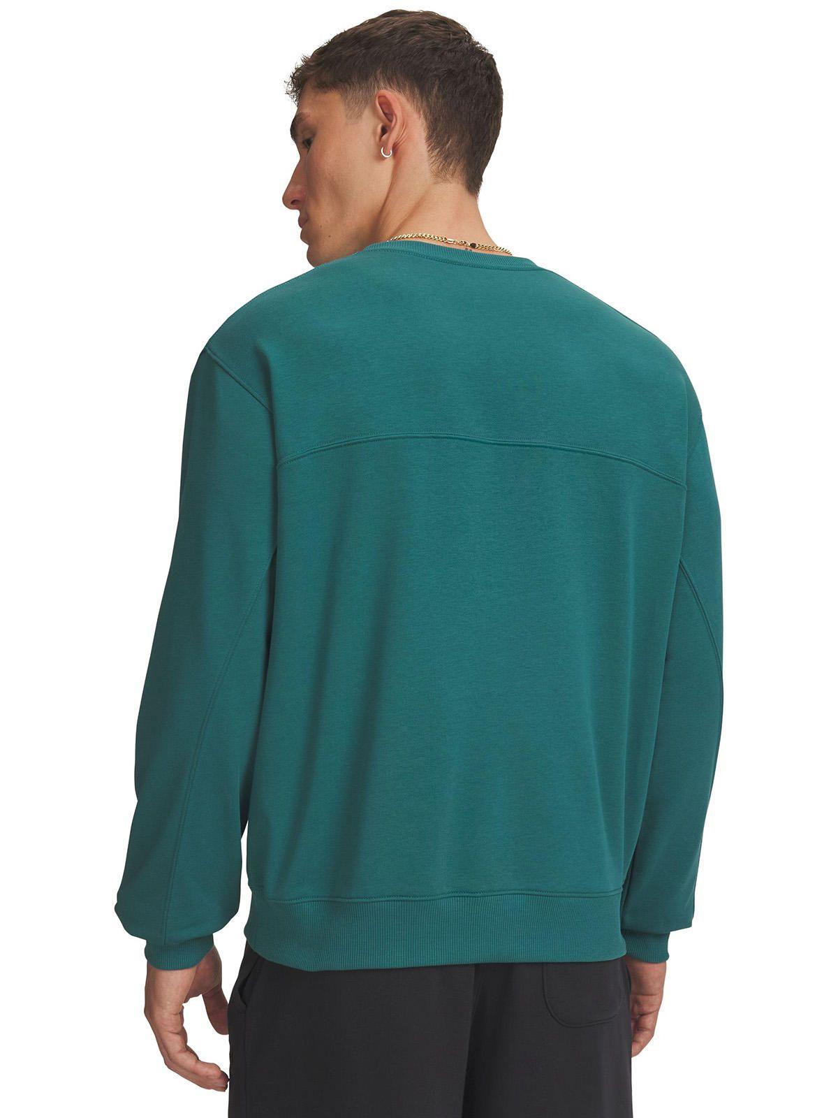 Poleron Hombre Rival Lightweight Crew Verde-1