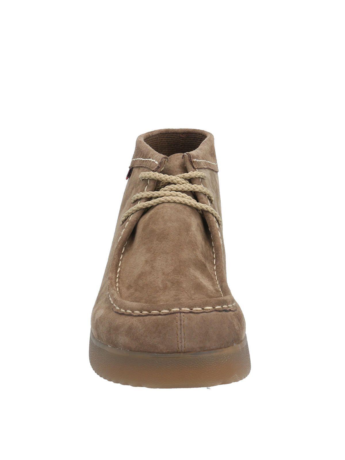 Botin Cuero Hombre Sioux Café-2
