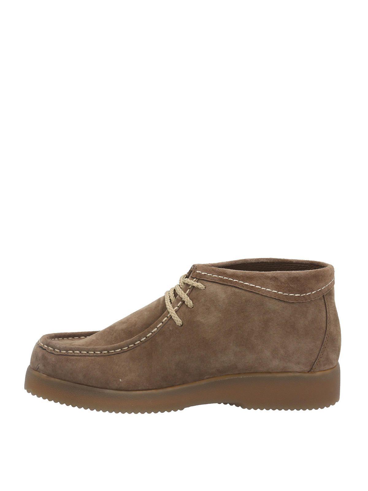 Botin Cuero Hombre Sioux Café-4