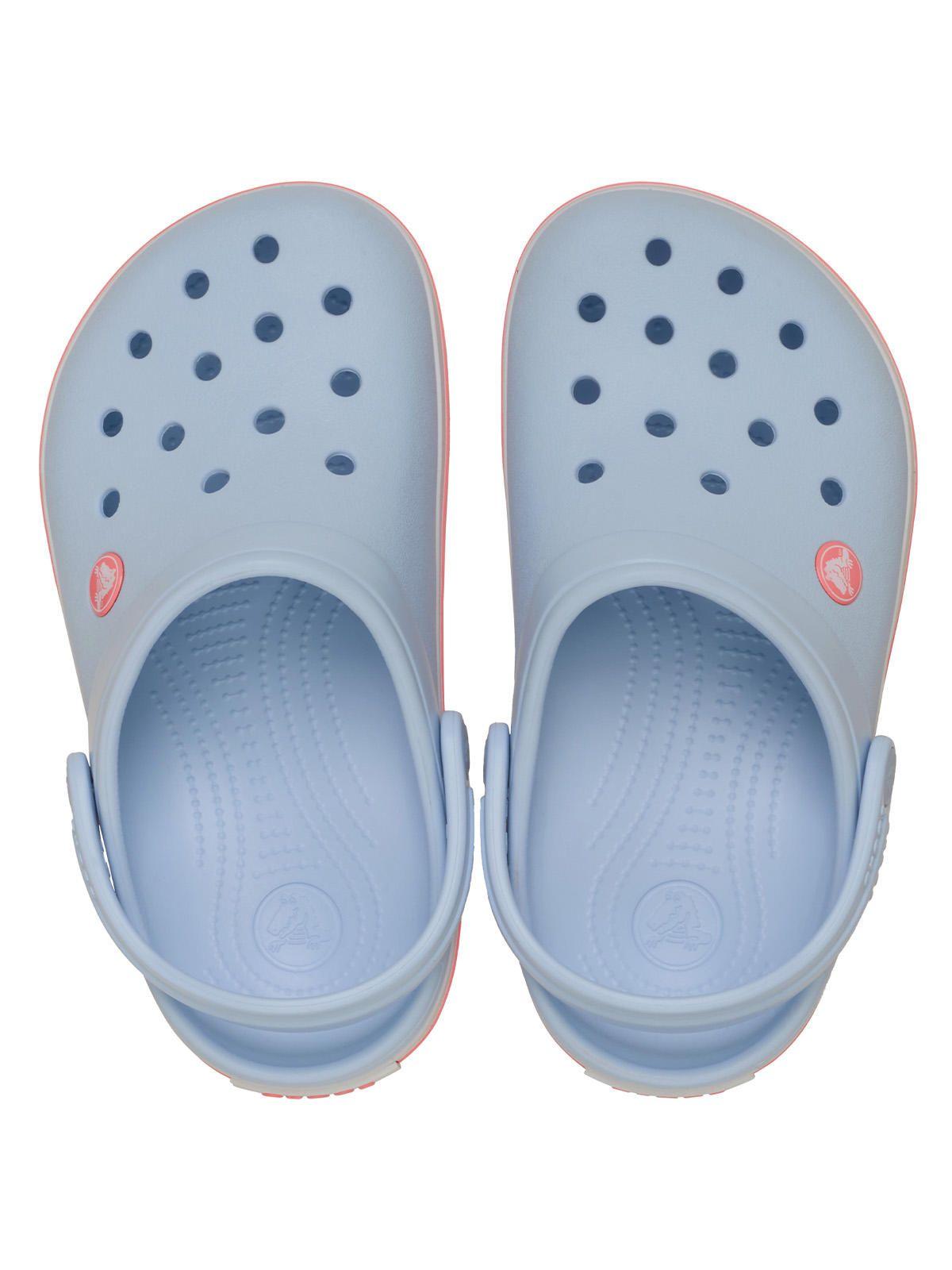 Zueco Niños Grandes Crocband Clog K Celeste-3