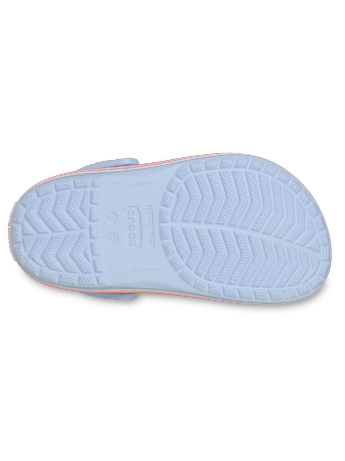 Zueco Niños Grandes Crocband Clog K Celeste-5