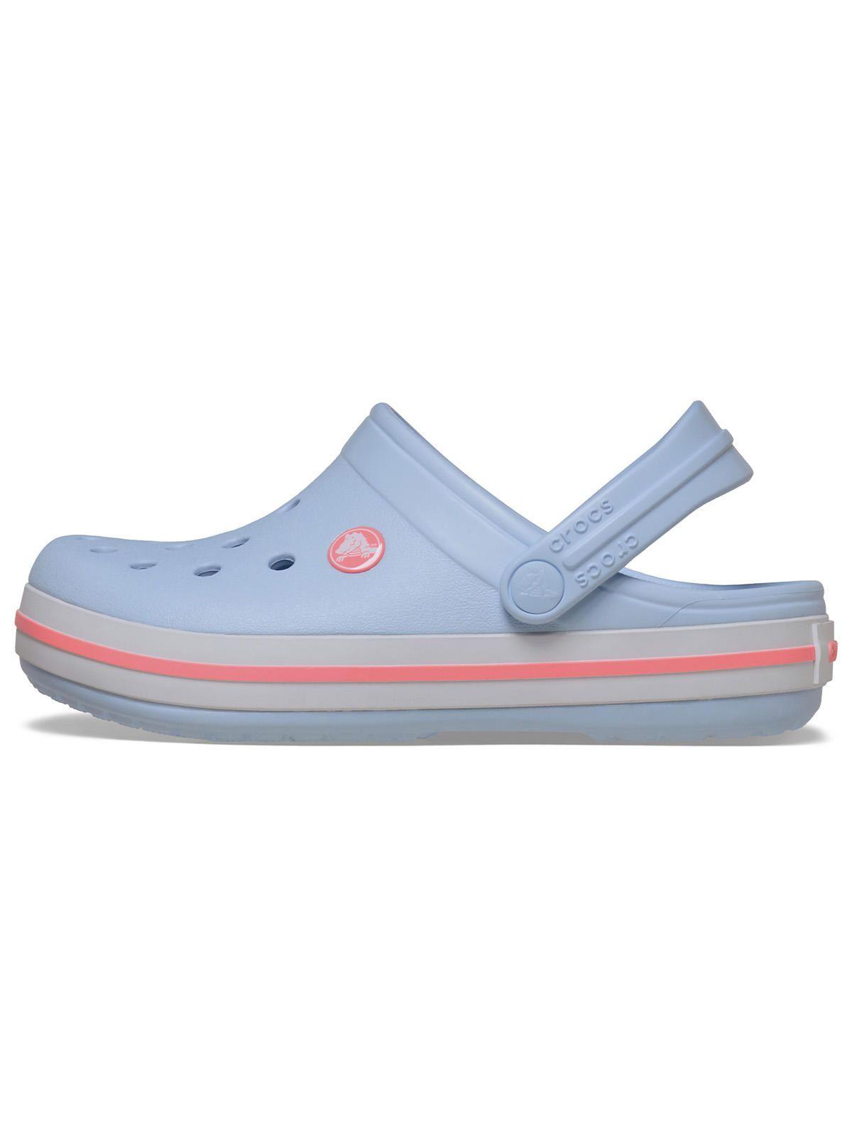 Zueco Niños Grandes Crocband Clog K Celeste-6