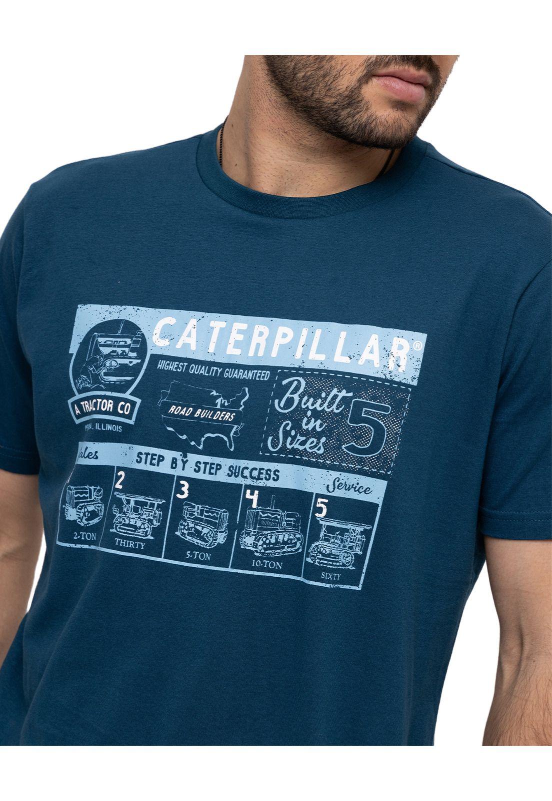 Polera M/C We Built The Streets Azul Hombre-3