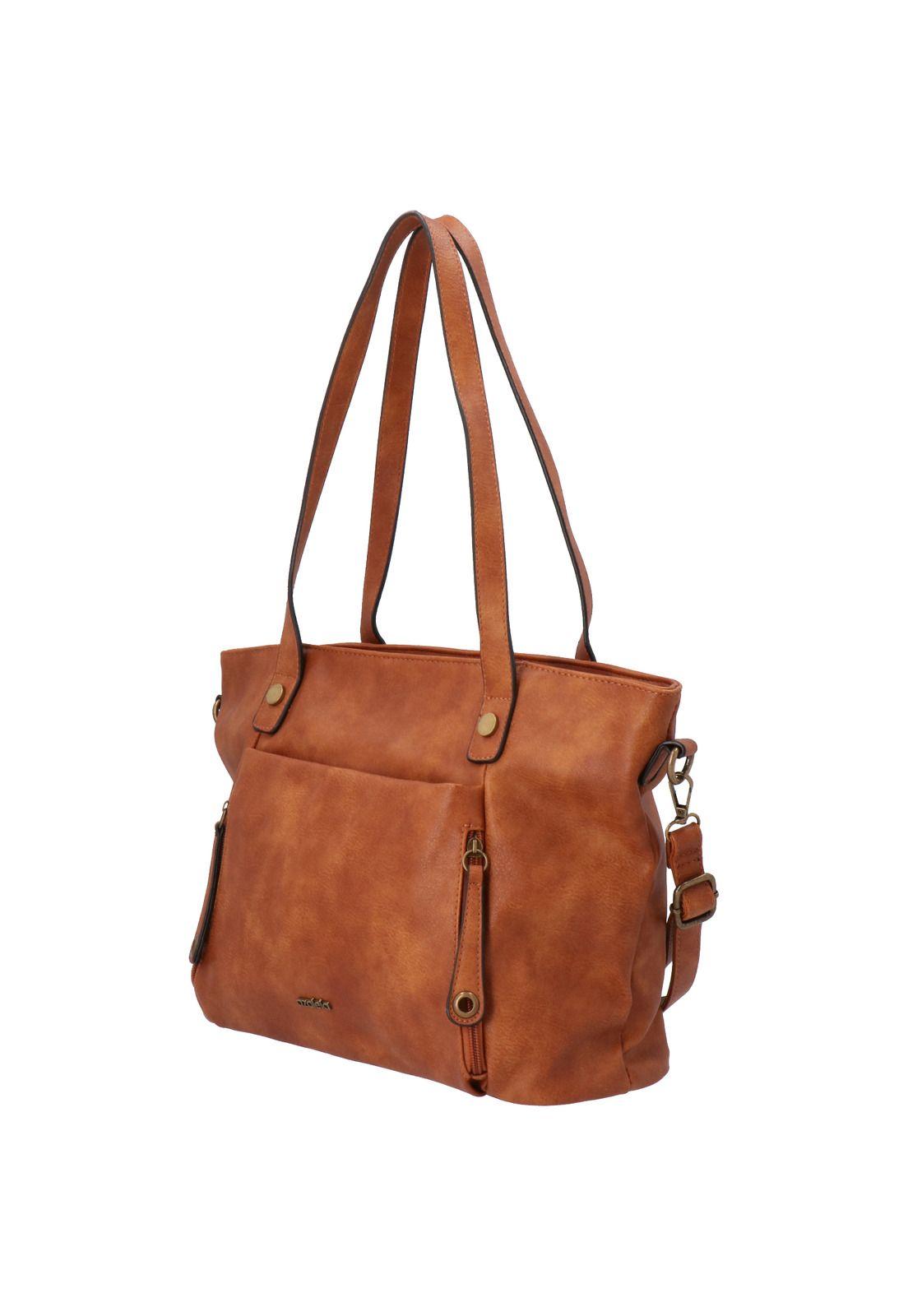 Cartera Mujer Fipe Tote Café Mujer-1