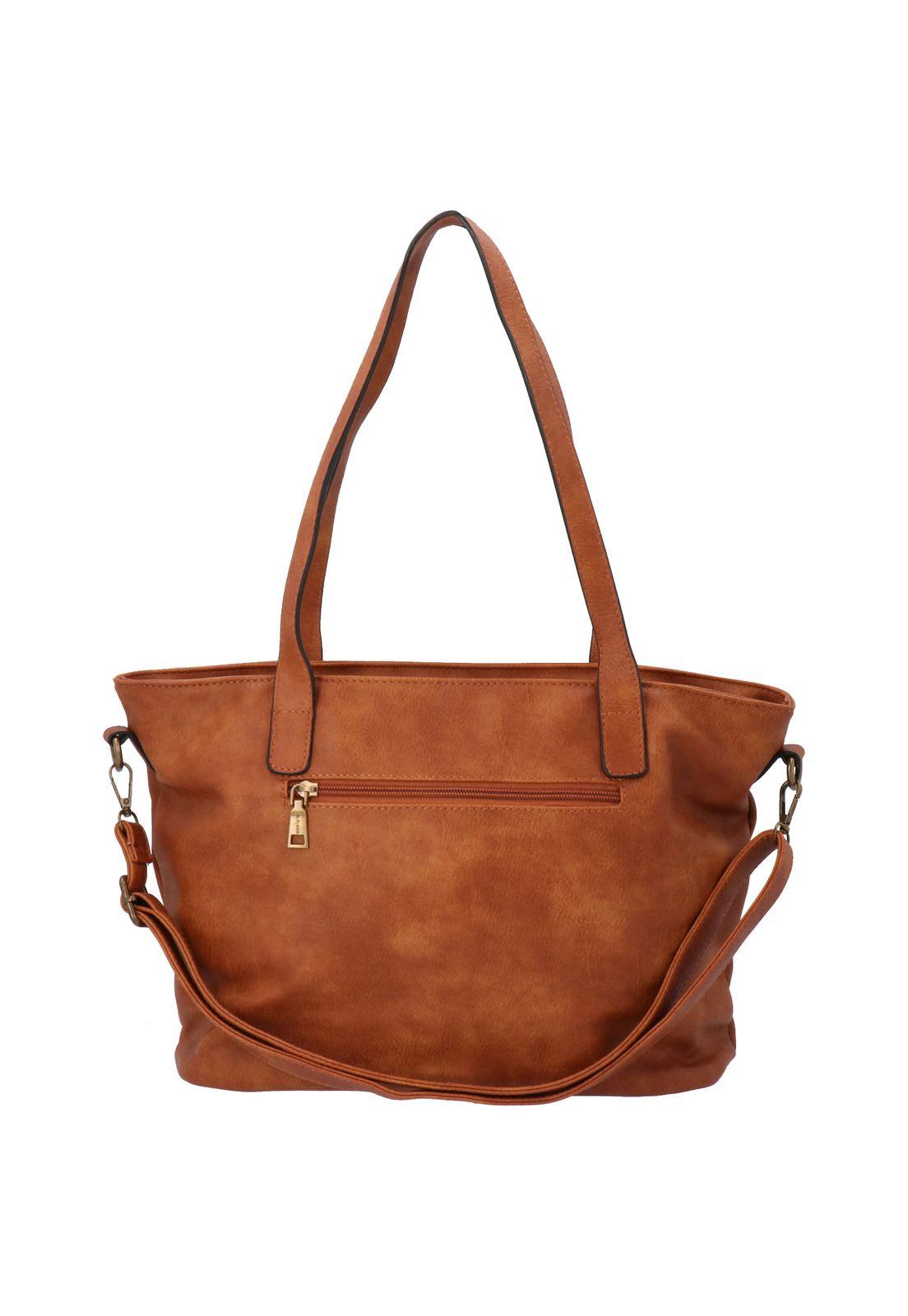 Cartera Mujer Fipe Tote Café Mujer-2