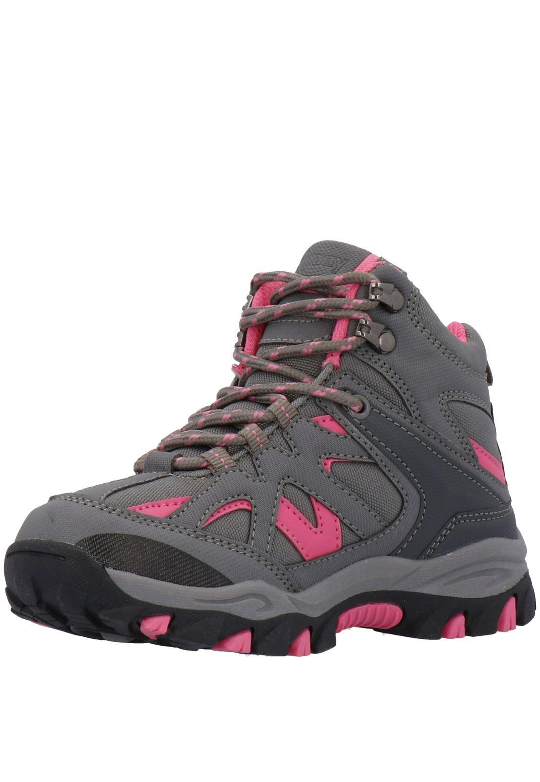 Zapatilla Tronador Gris Rosa-4