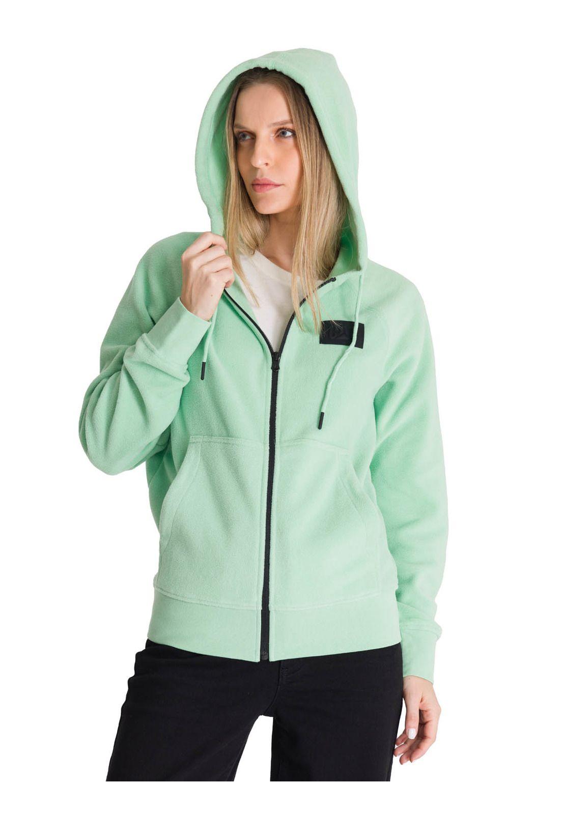 Polerón Hombre Microfleece Full Zip Verde-4