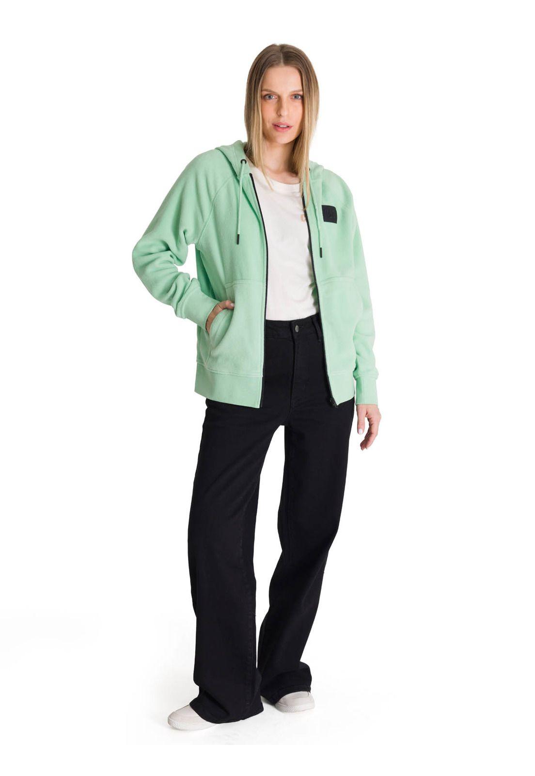 Polerón Hombre Microfleece Full Zip Verde-6