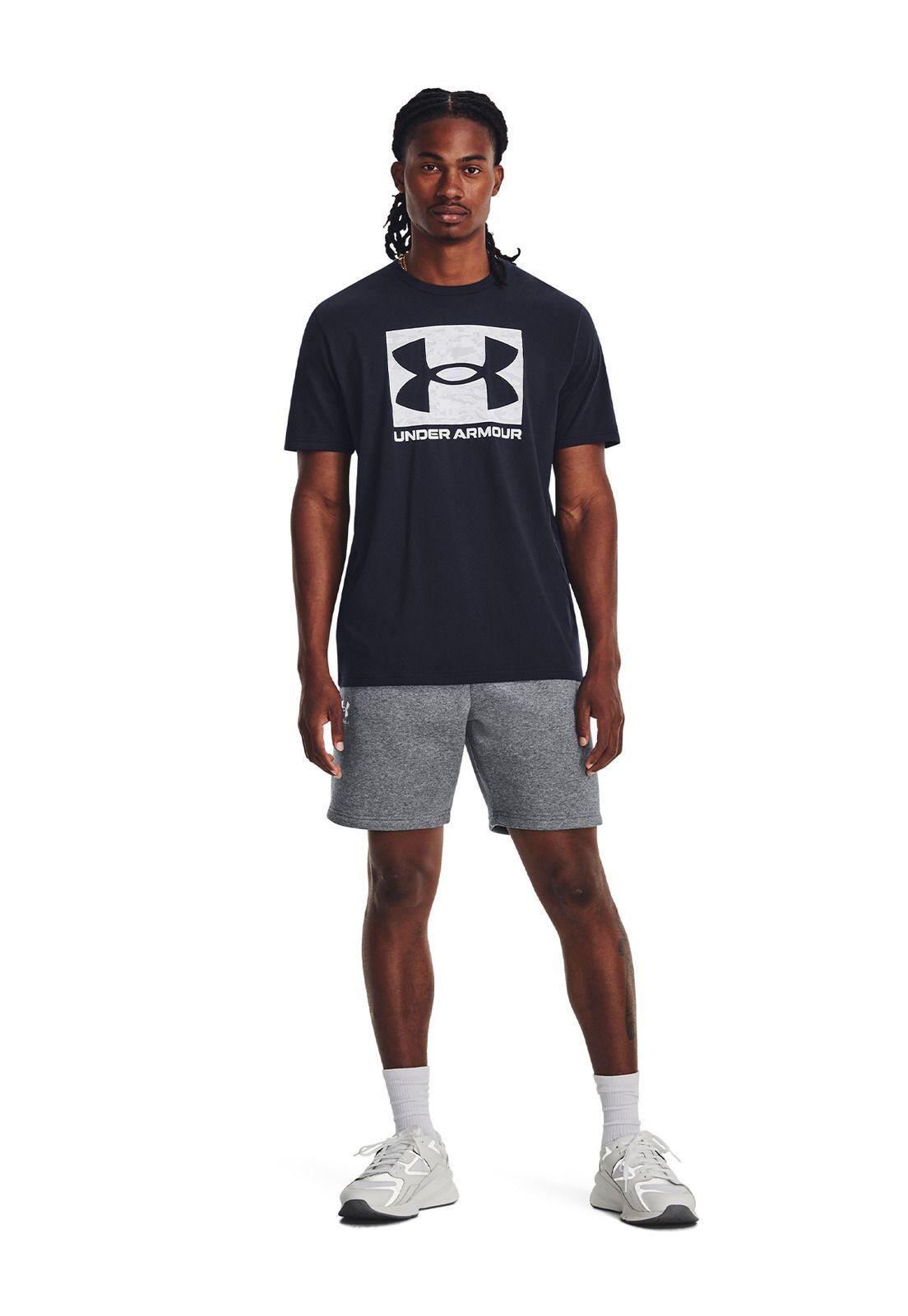 Shorts UA Essential Gris para hombre-5