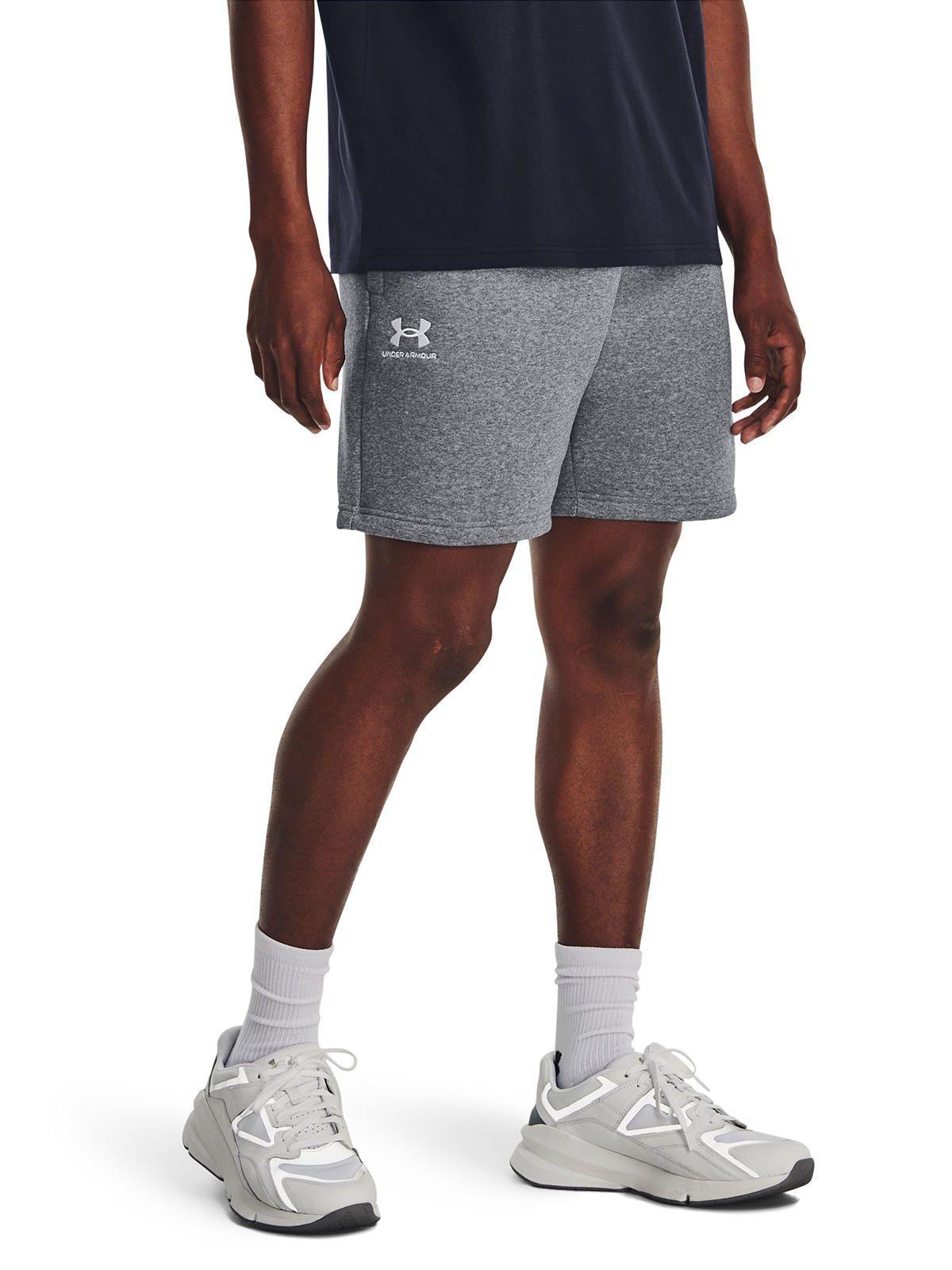 Shorts UA Essential Gris para hombre-3