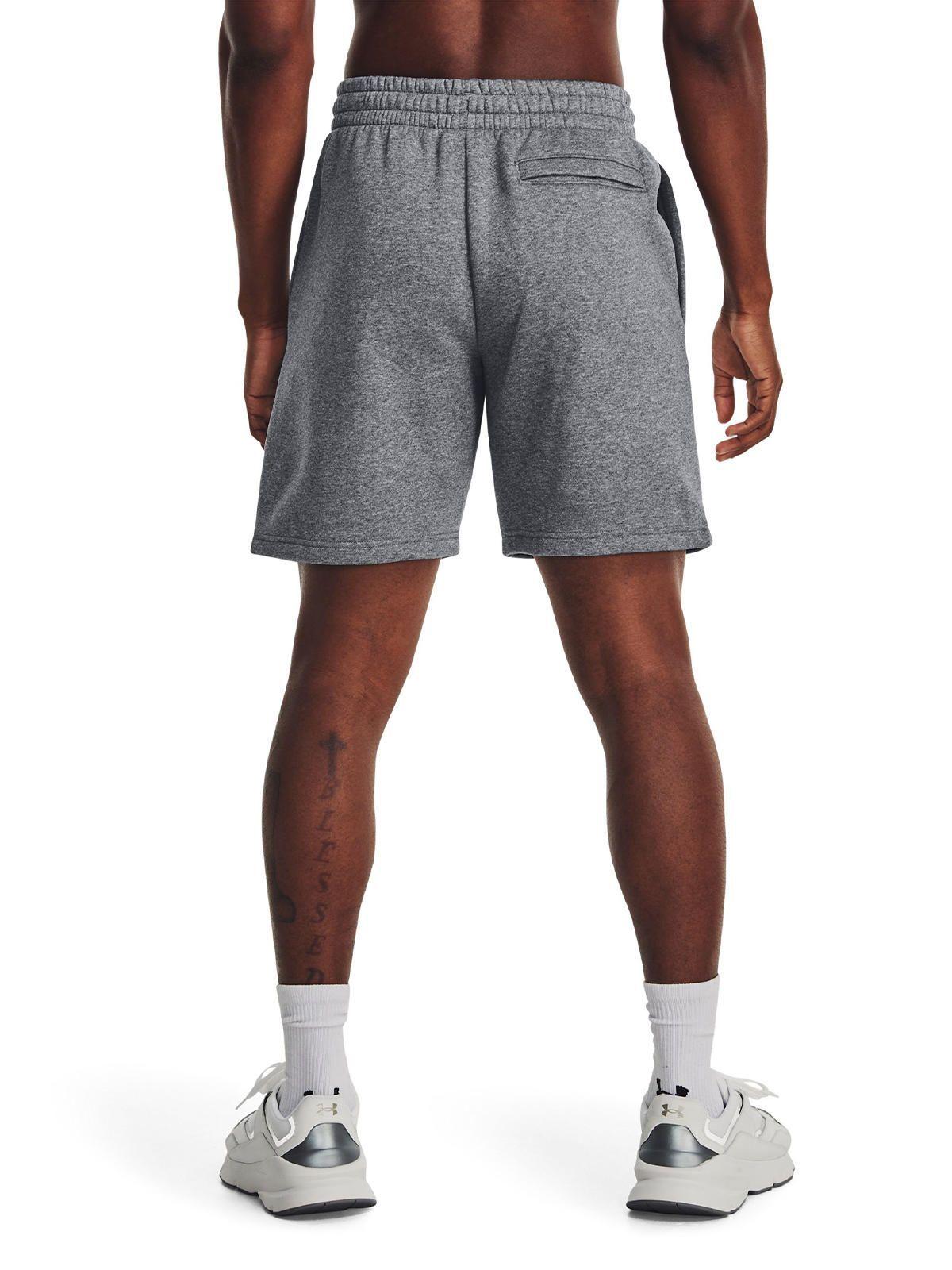 Shorts UA Essential Gris para hombre-4