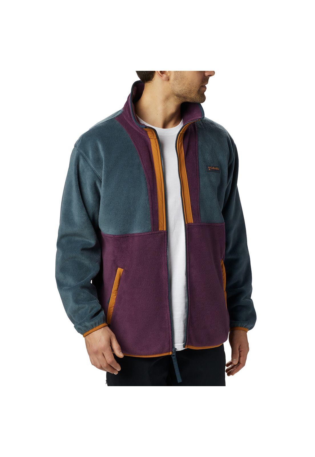 Polar Back Bowl Full Zip Azul-4