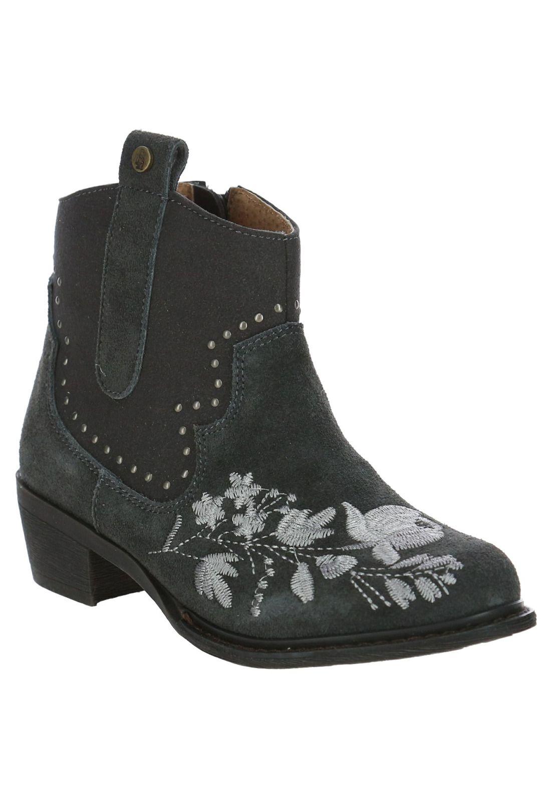 Botin Cuero Desert Gris-0
