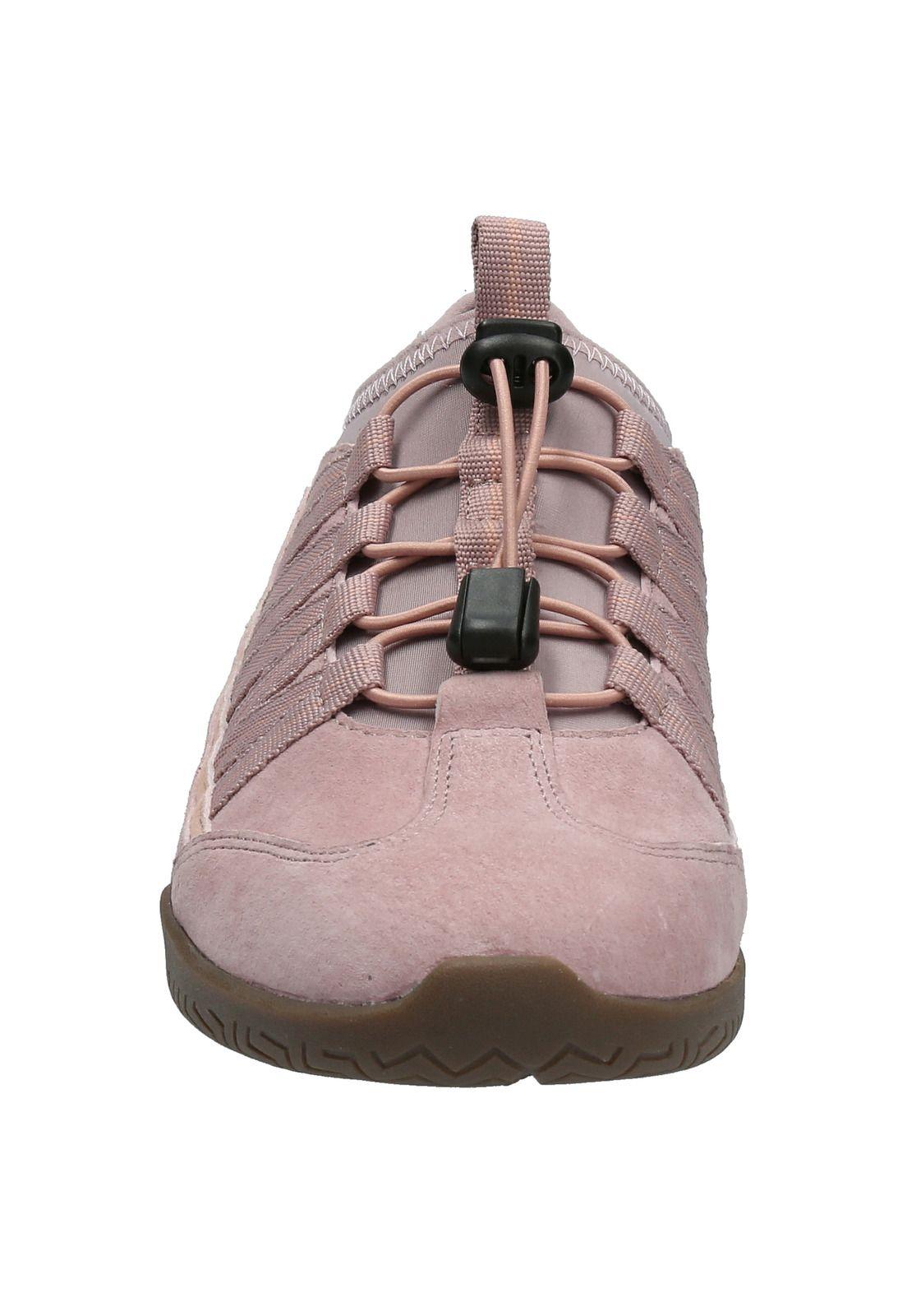 Zapatilla Cuero Mujer Dungar Rosa-2