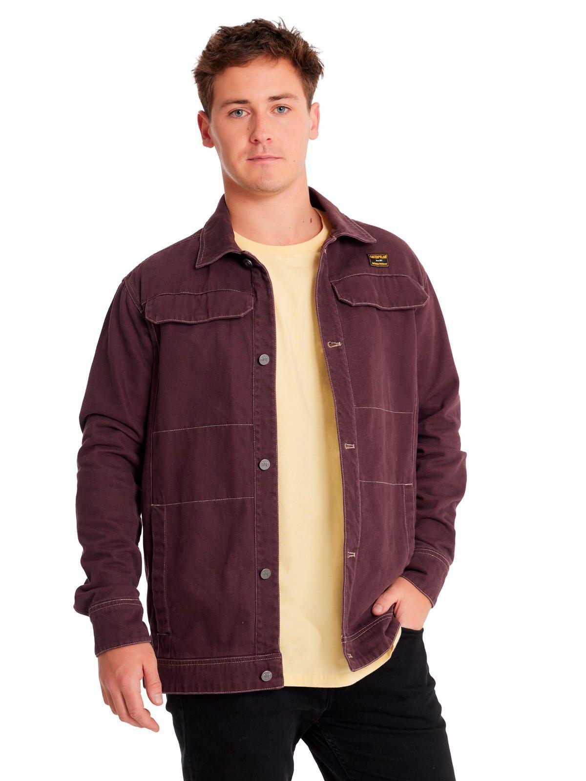 Chaqueta Unisex Heritage Uniform Twill ShirtBurdeo-0