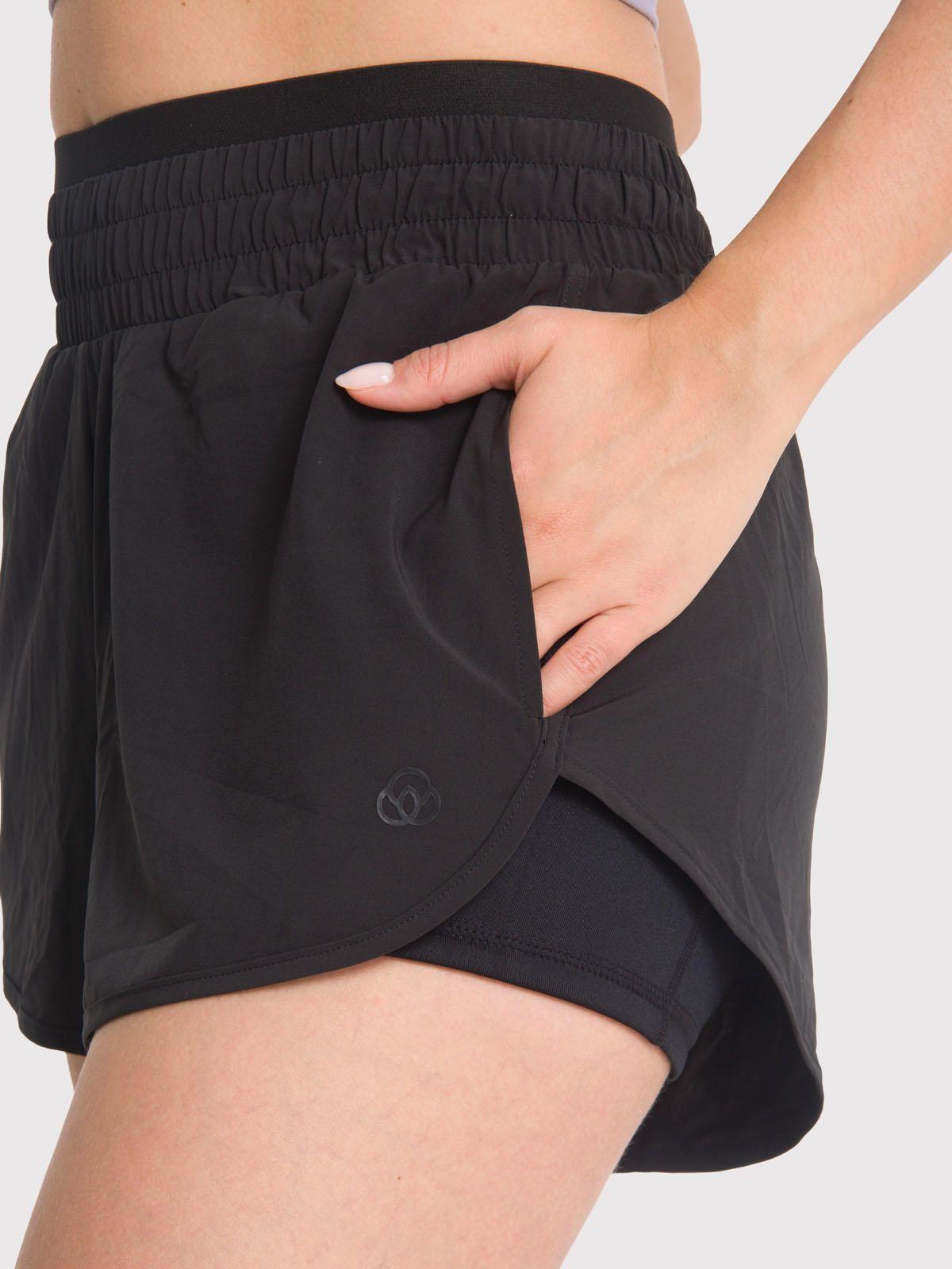 Short deportivo Mujer Elba Negro-5