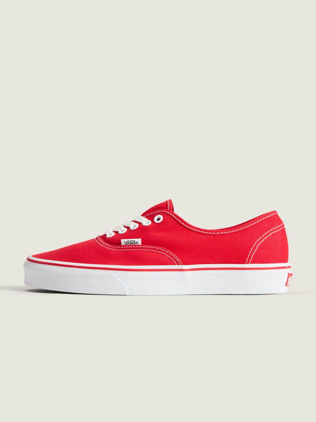 Zapatillas Mujer UA Authentic Roja-3
