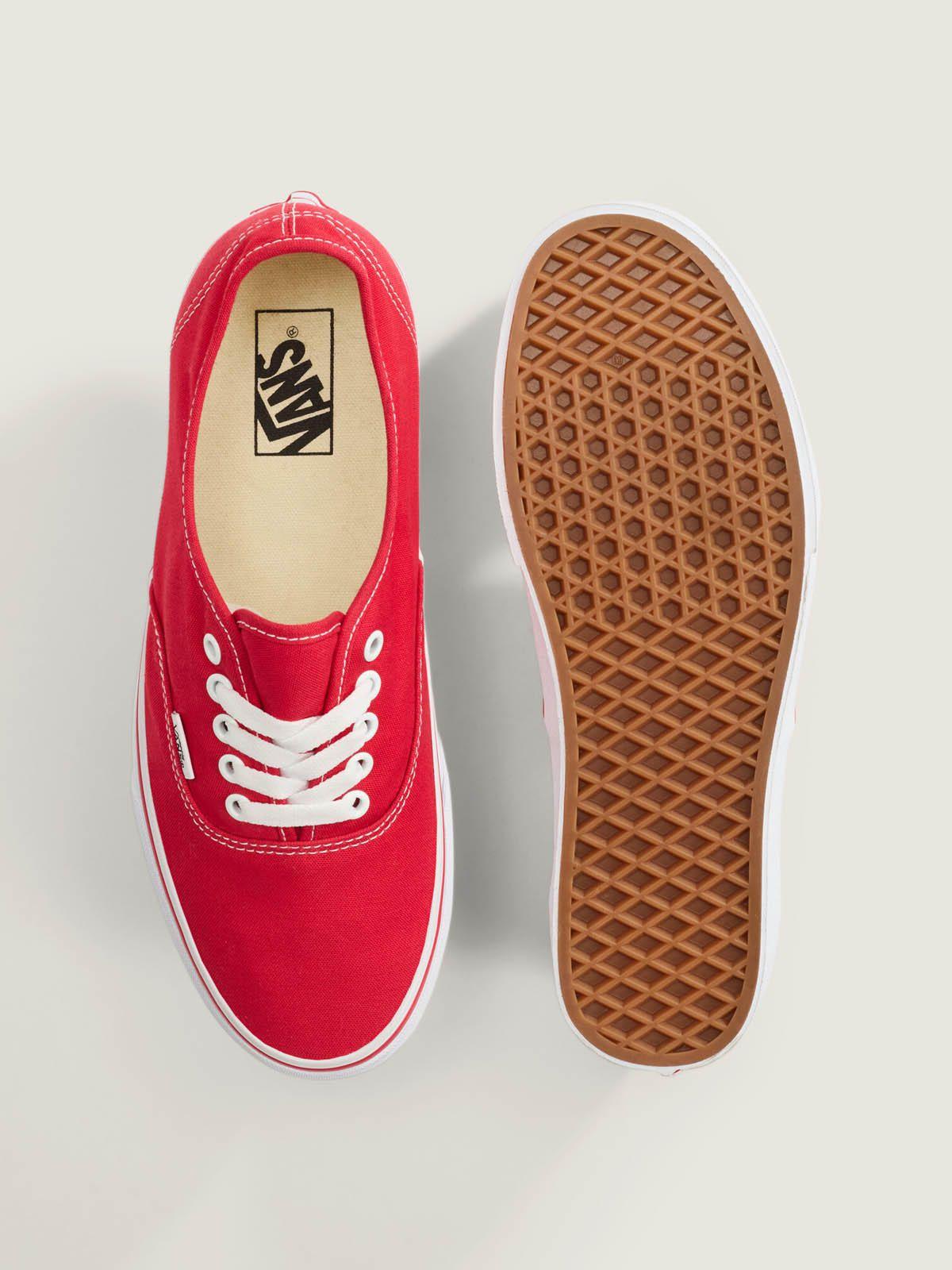 Zapatillas Mujer UA Authentic Roja-4