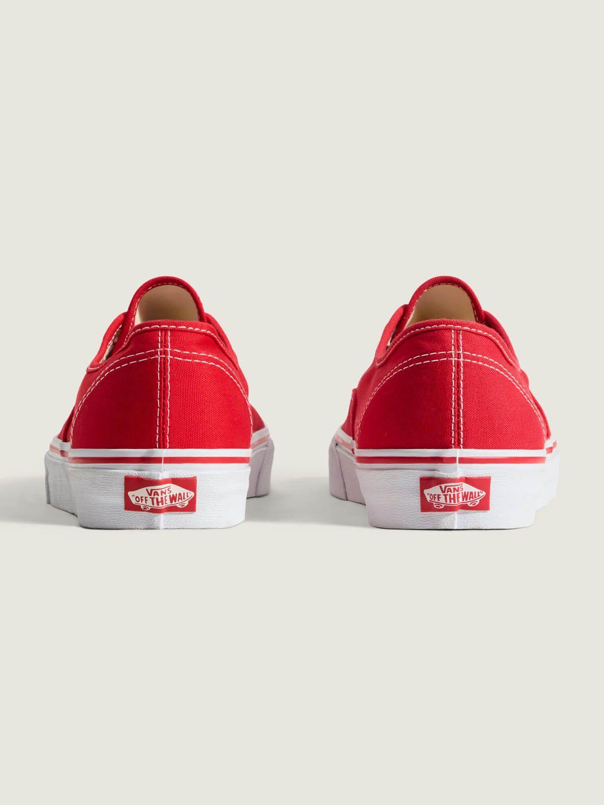 Zapatillas Mujer UA Authentic Roja-5