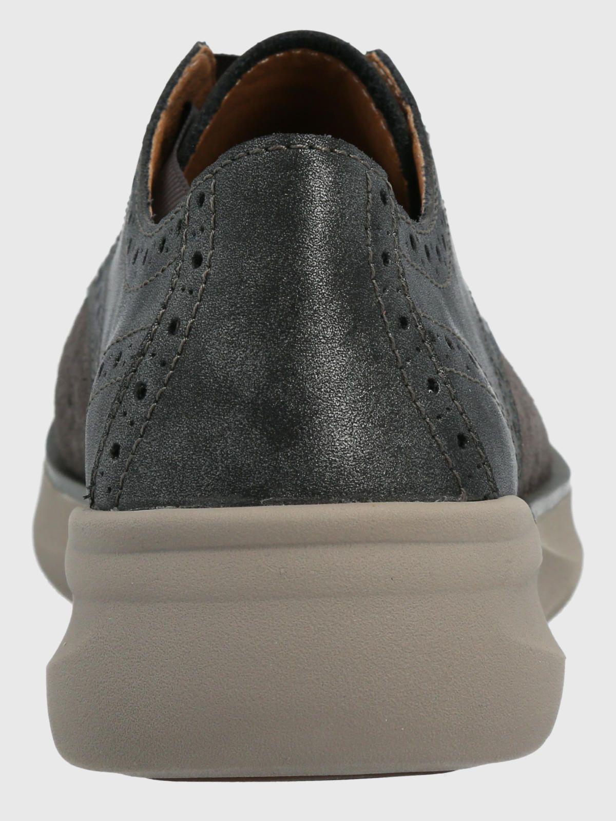 Zapatilla Cuero Mujer Bells Gris-6