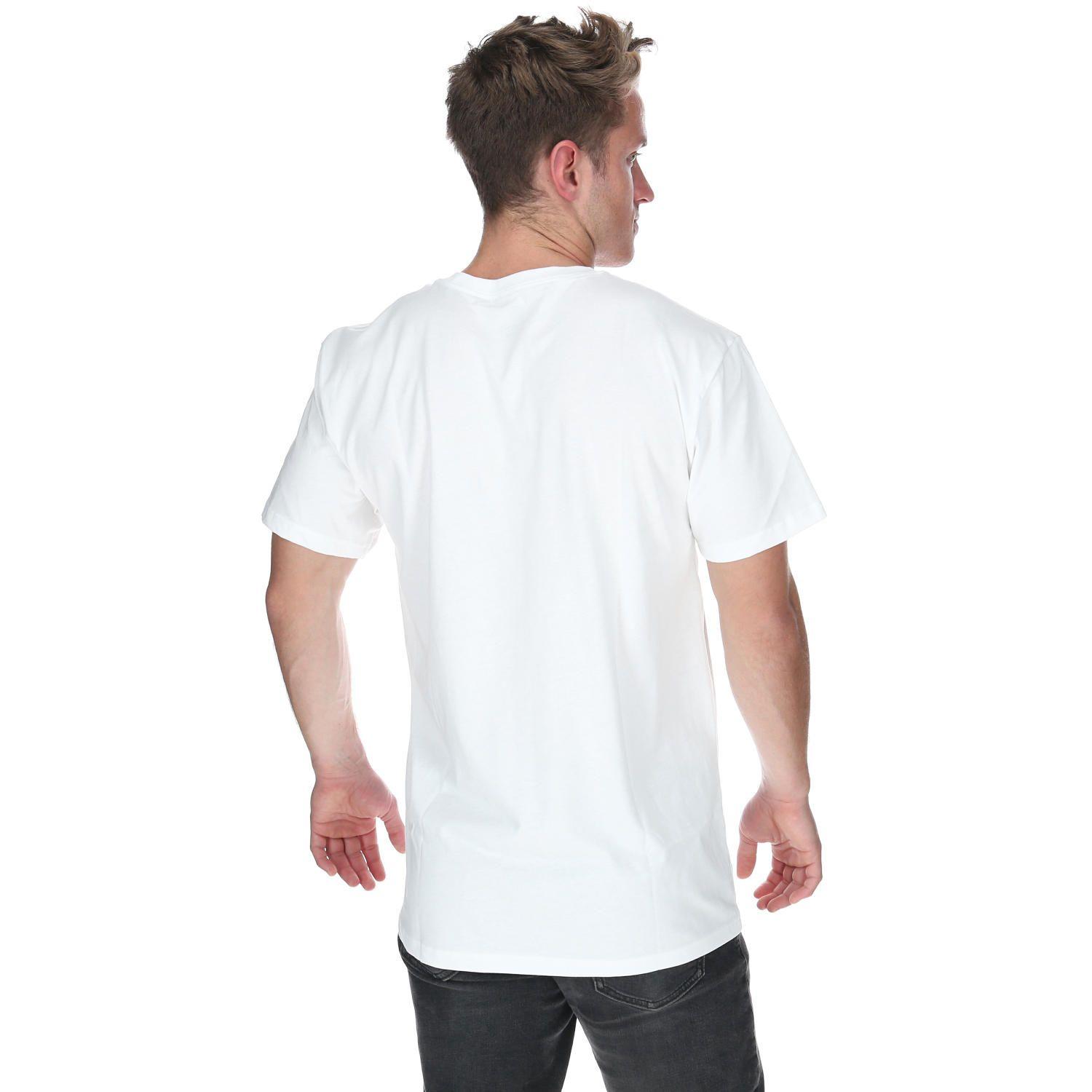 Polera M/C Hombre Vertical Ss Polera Blanco-2