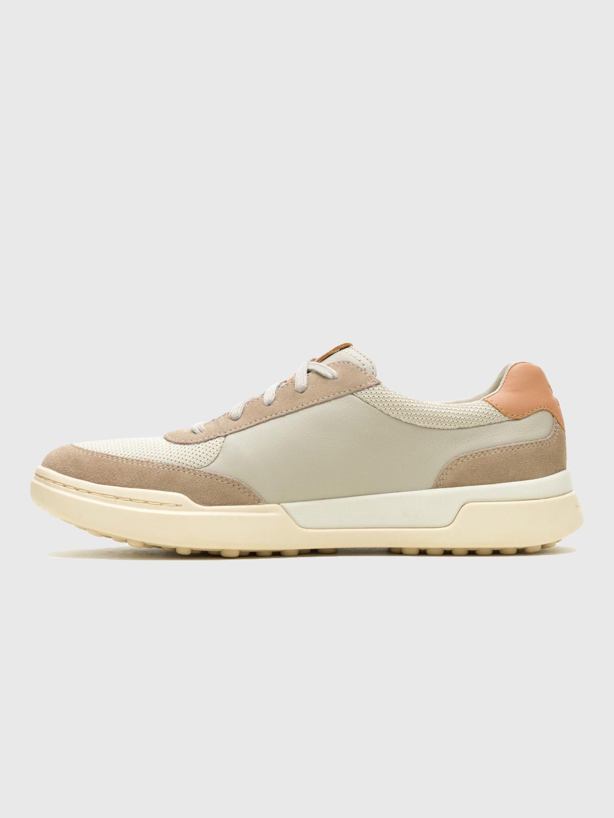 Zapatilla Cuero Hombre Wes HP Beige-4