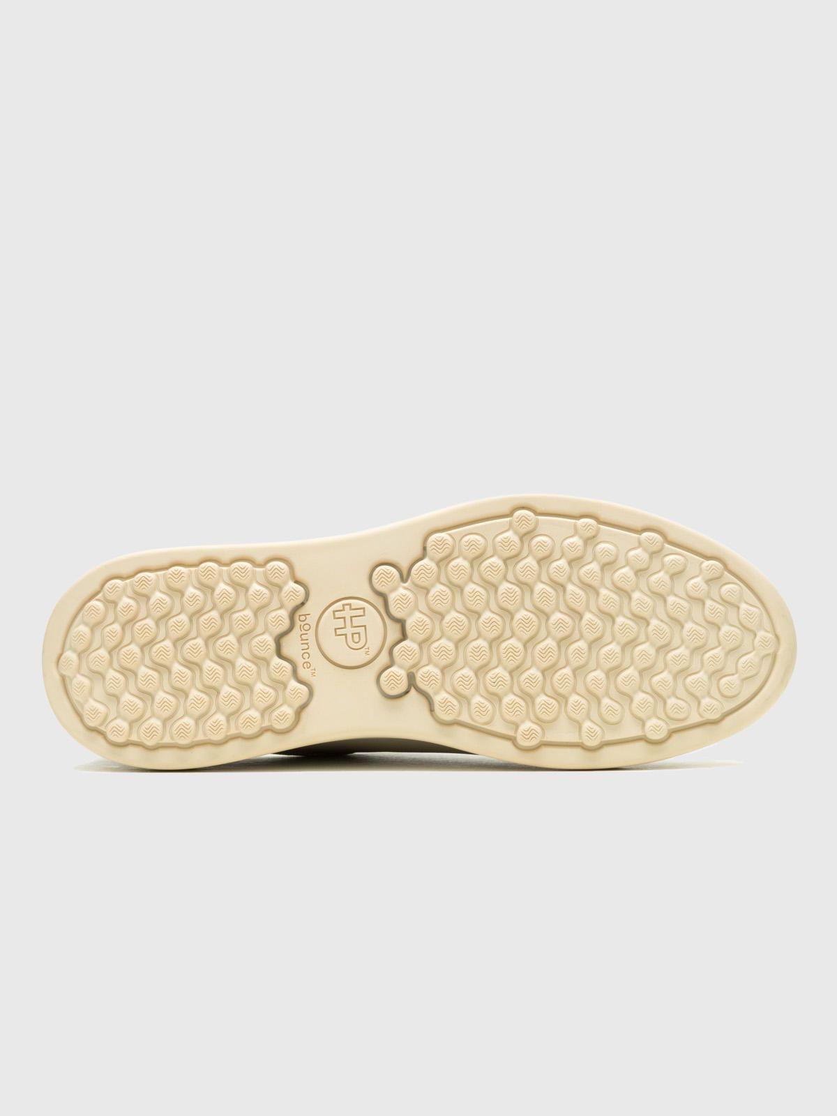 Zapatilla Cuero Hombre Wes HP Beige-5