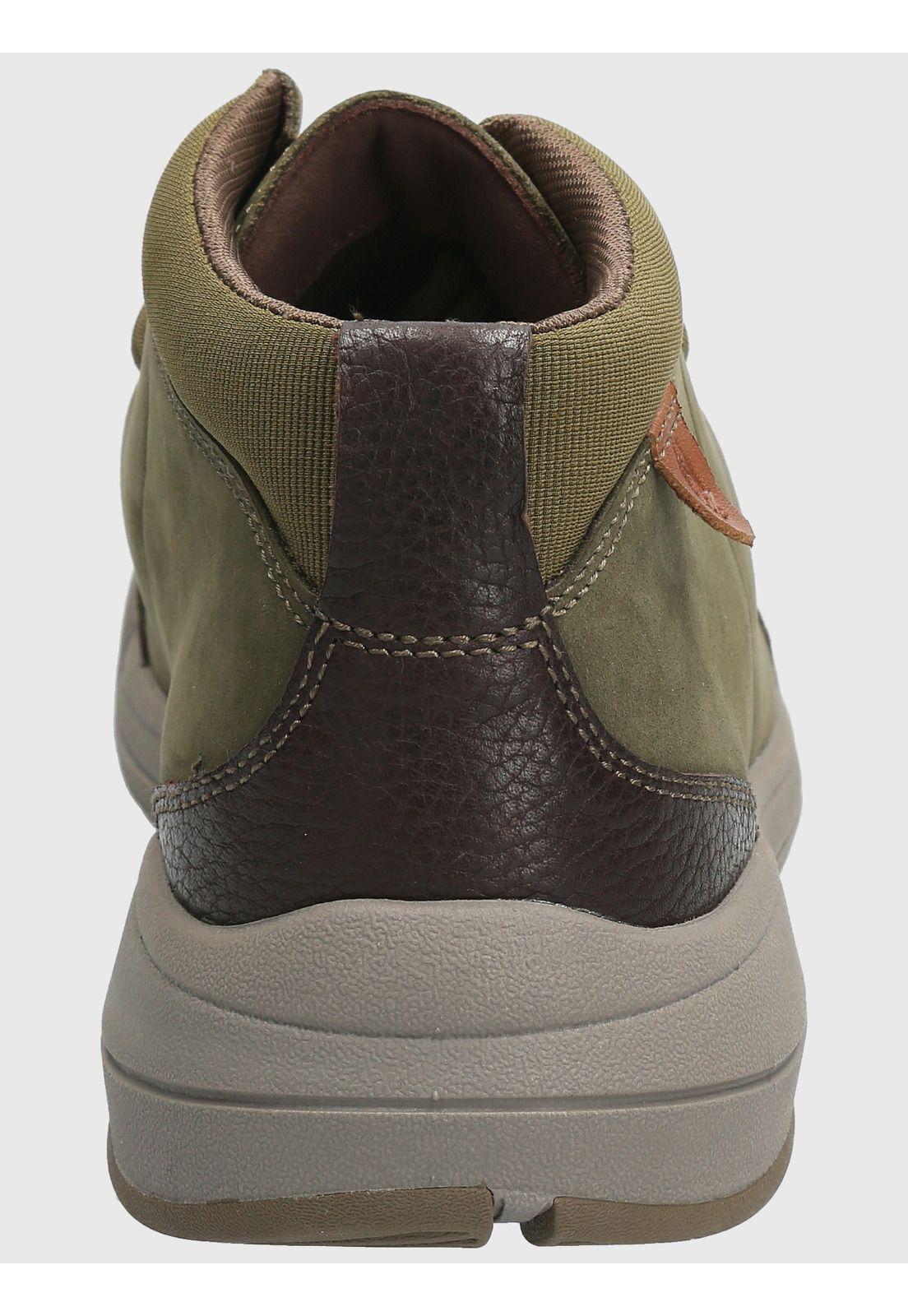 Botin Cuero Hombre Intee Verde-6