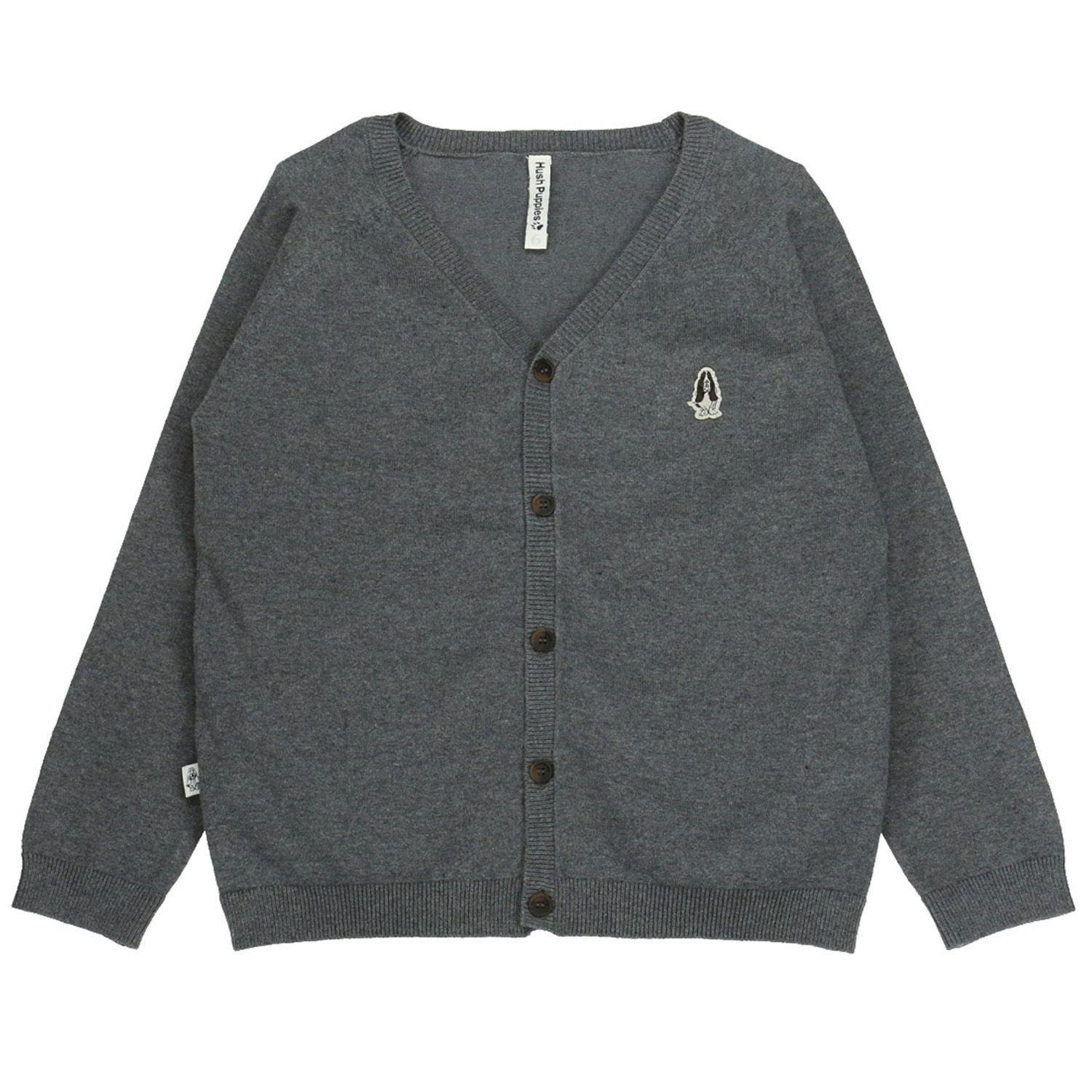 Cardigan Diario Gris-0