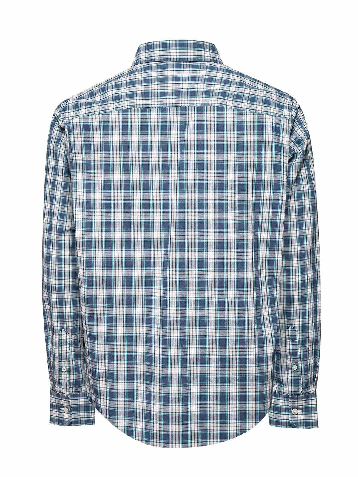 Camisa Algodón Org Hombre Lighter Verde Oscuro-1