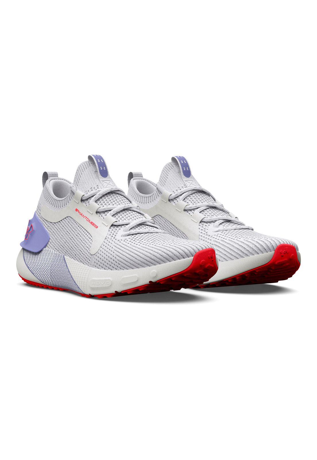 Zapatillas de running UA HOVR Phantom 3 SE mujer Blanco-4