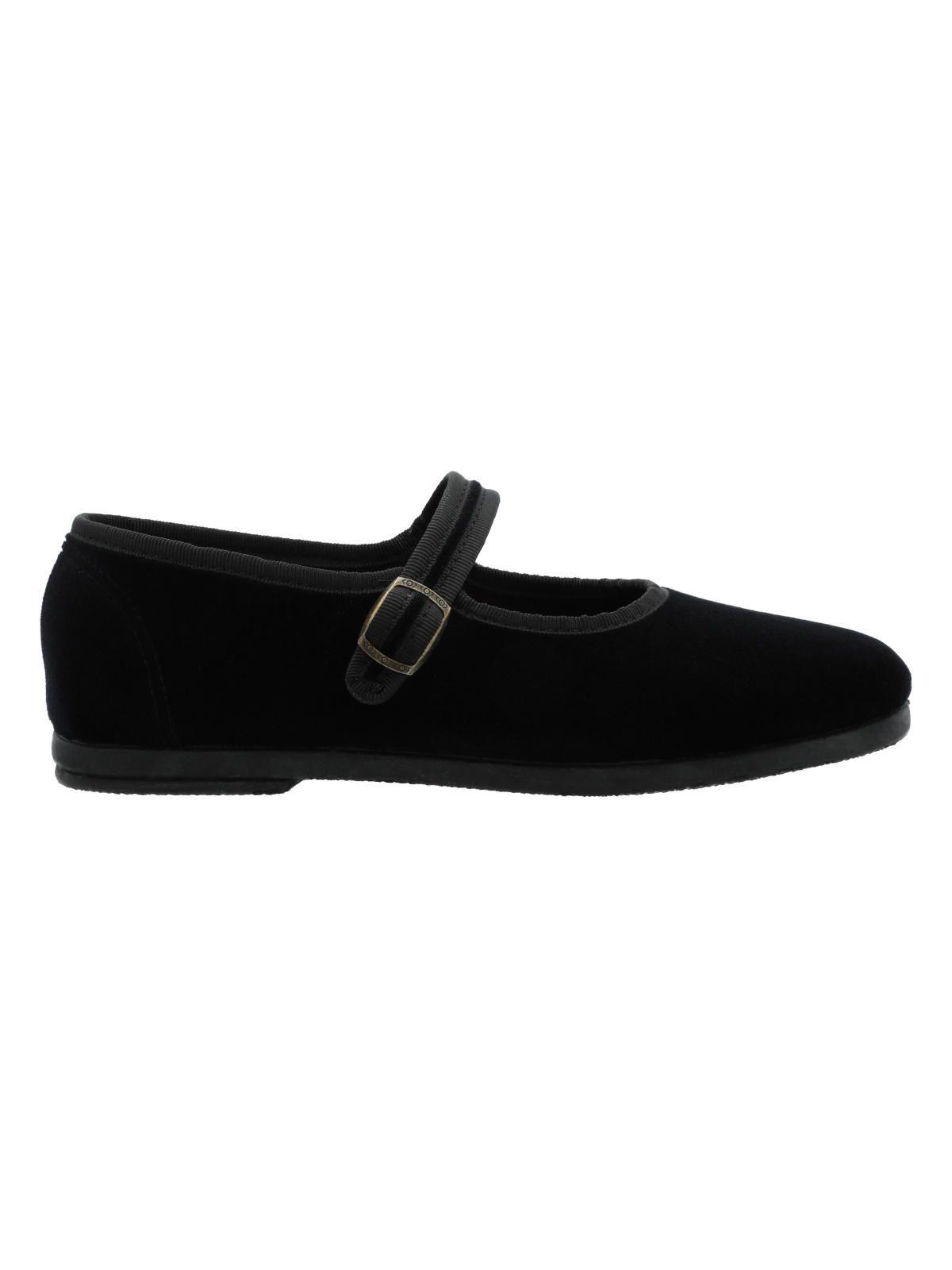 Ballerina Terciopelo Mujer Oli Negro-0