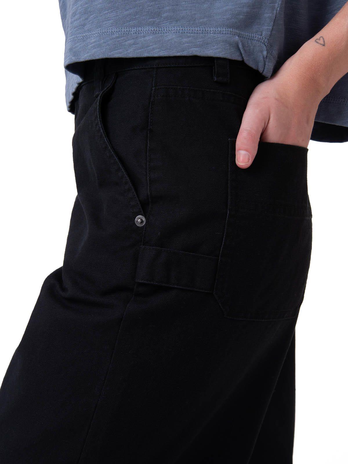 Pantalón Mujer Canvas Carpenter Negro-3
