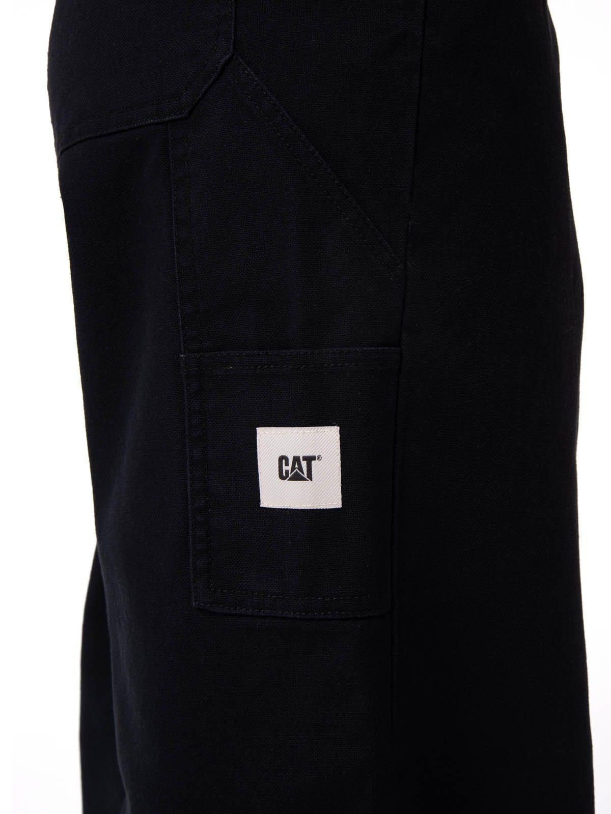Pantalón Mujer Canvas Carpenter Negro-4