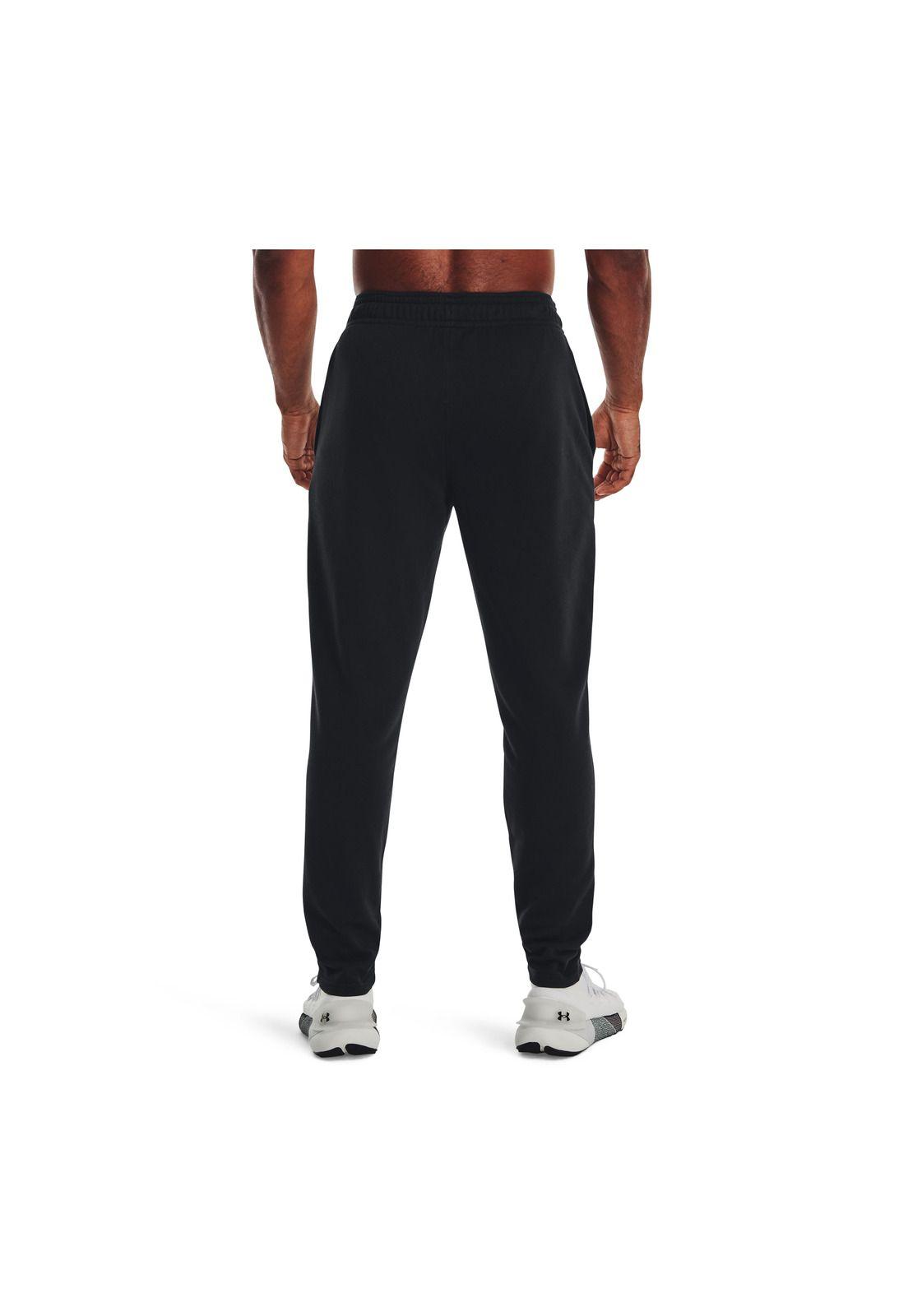 Buzo Training Jogger Rival Terry Negro Hombre-4