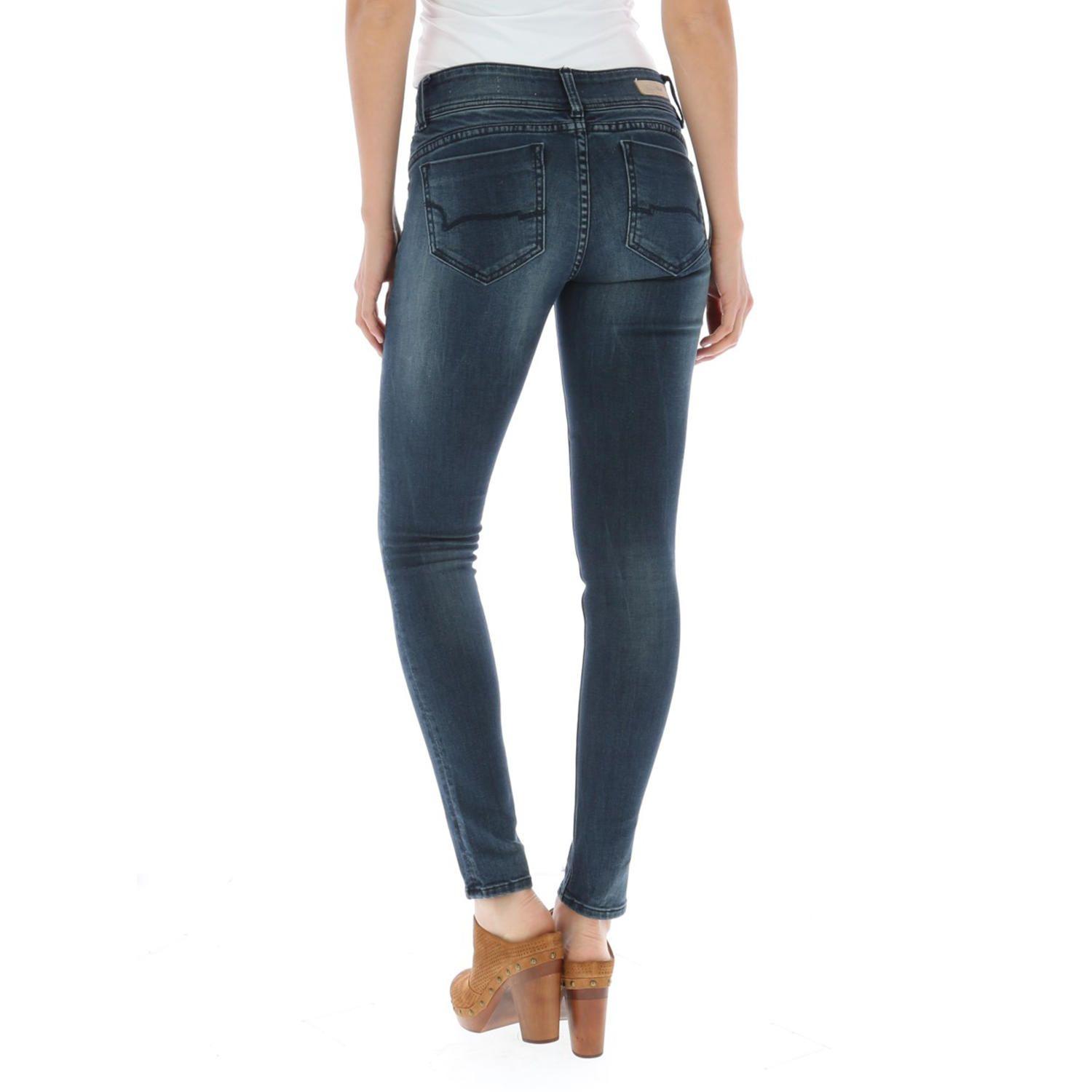 Jeans Algodón Mascate Azul Mujer Rockford-1
