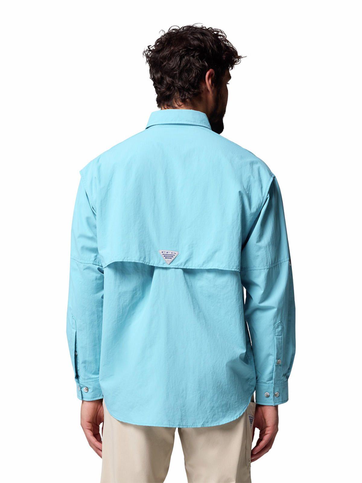 Camisa Manga Larga Hombre Bahama II Azul-4