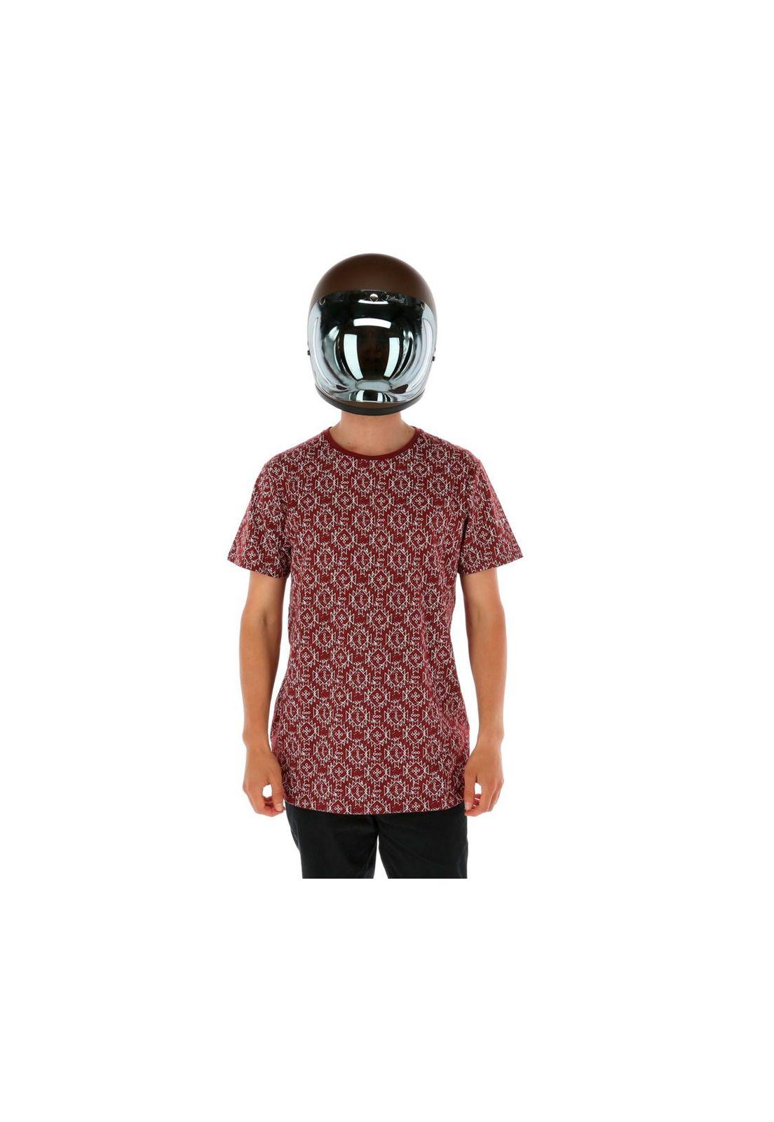 Polera M/C Hippie Jump Rosewood-0