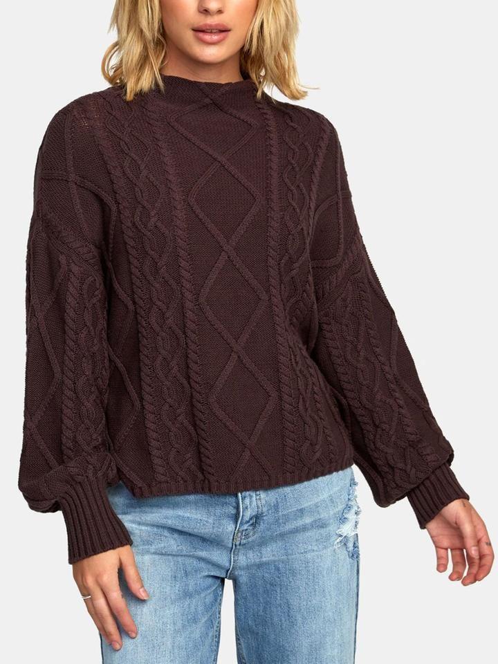 Sweater Mujer Attraction Camel-1