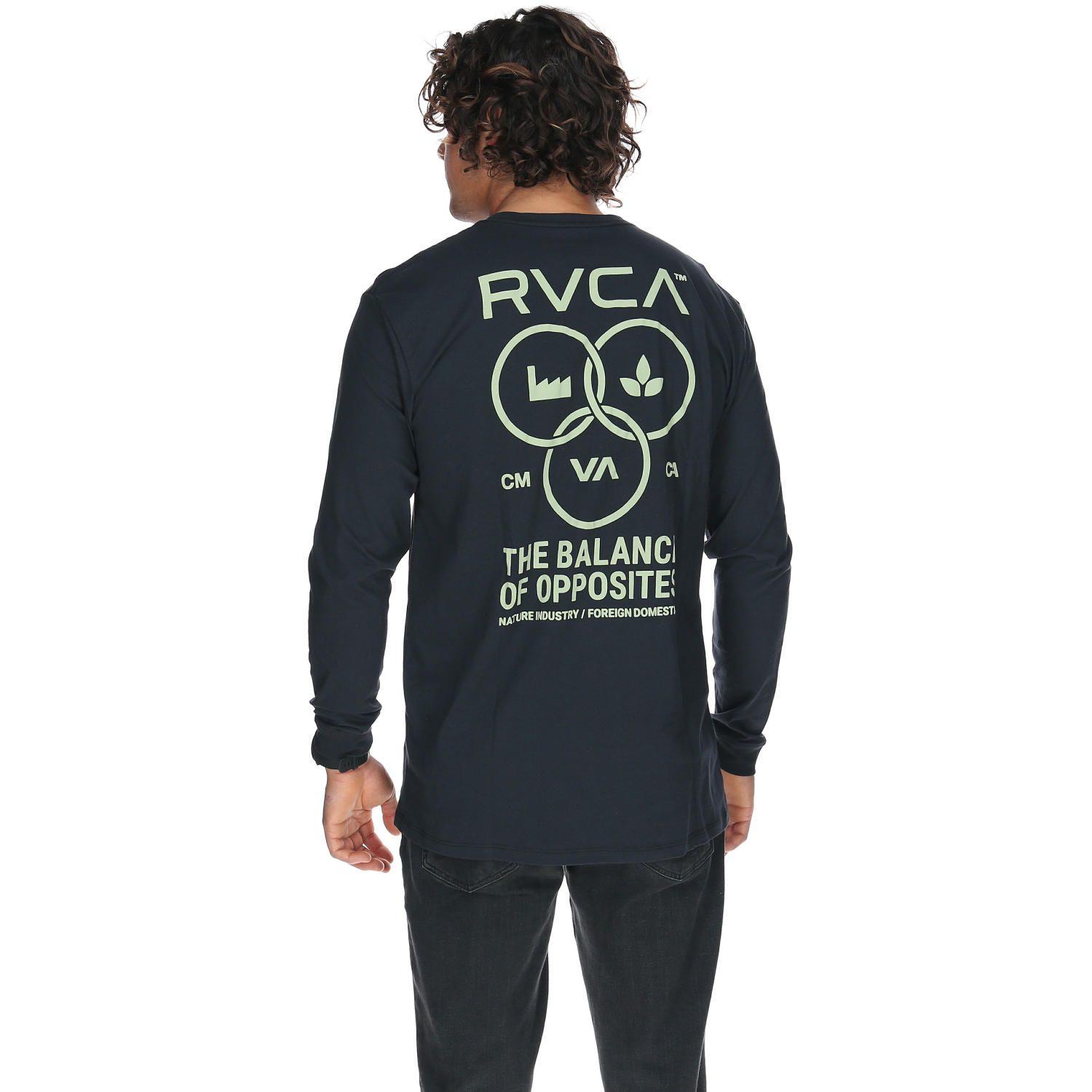 Polera M/C Hombre Trifecta Ls Negro-2