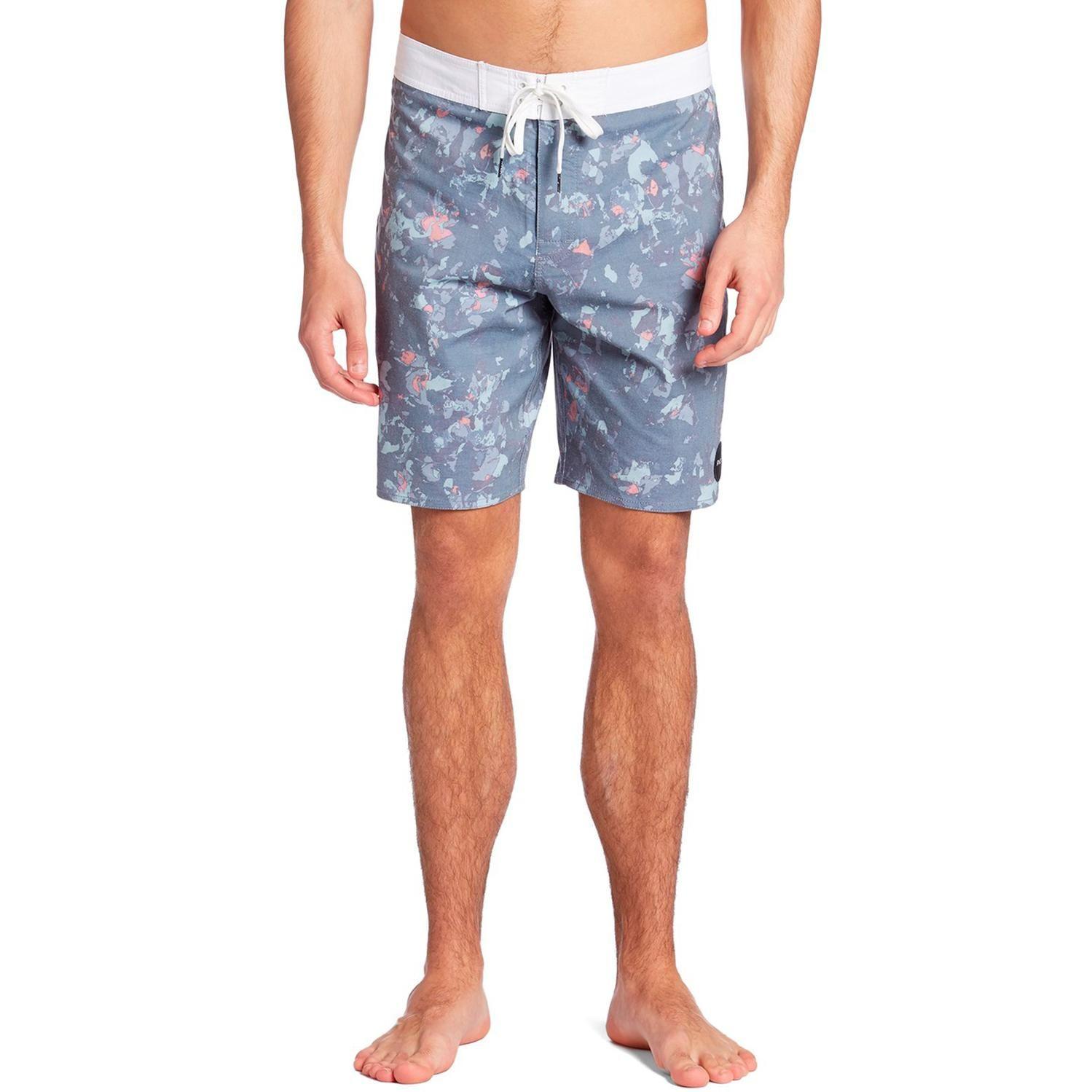 Traje de baño Hombre Algodón Granite Trunk Masculino RVCA-4